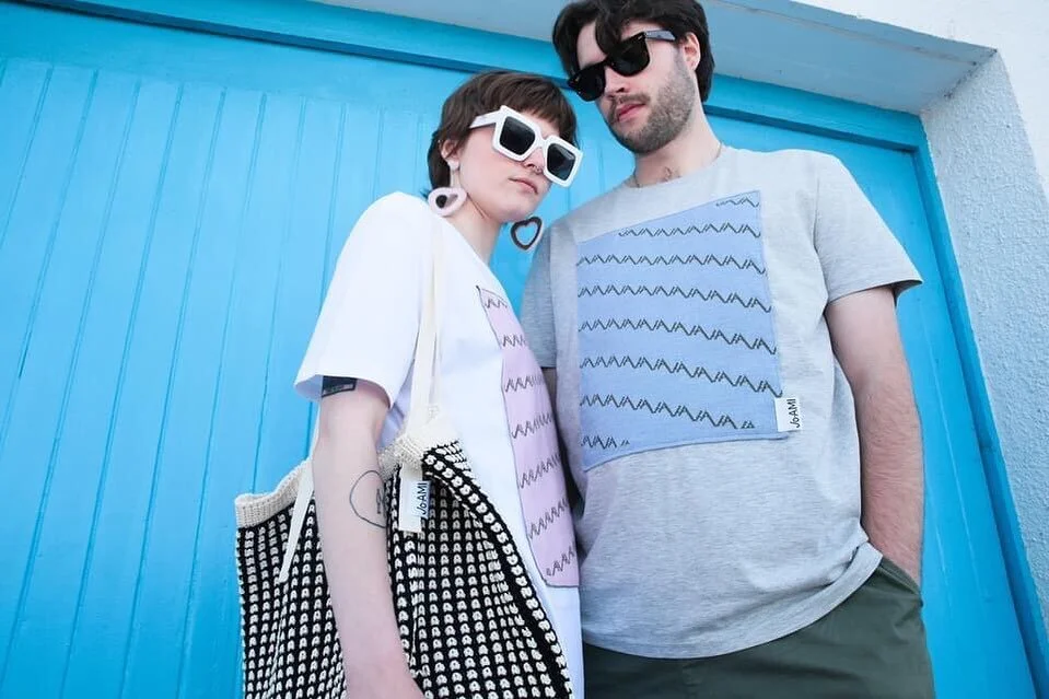 LOVE @joamistudio_ with @maisiefarrer &amp; @ocpartt .
.
.
.

#scottishknitwear #fashioneditorial #scottishmodels #fashionphotography #fashionphotographer #scottishsummer #thisisscotland 💝