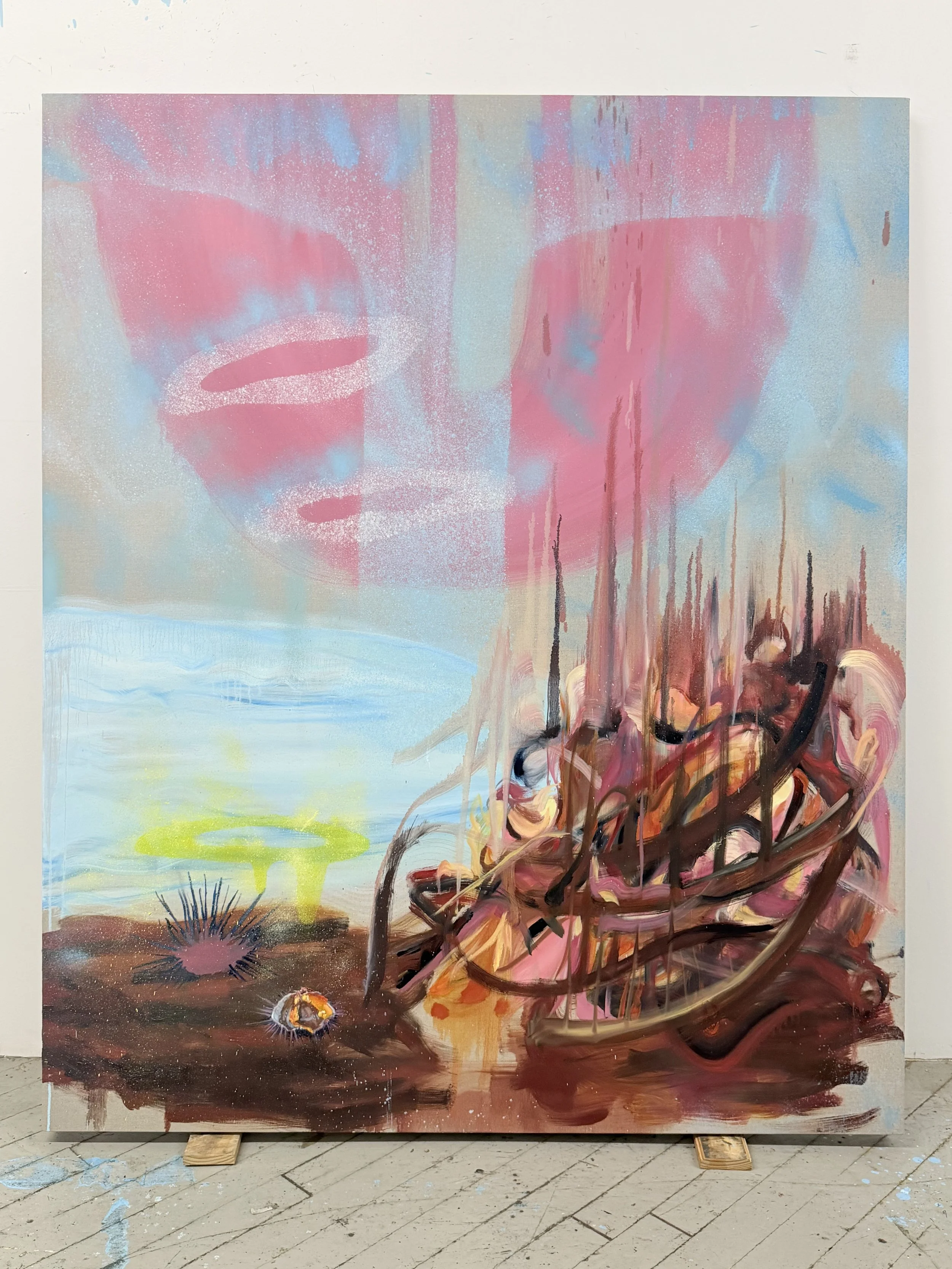 "ARCANUM" oil on linen. 60x72" 2026

