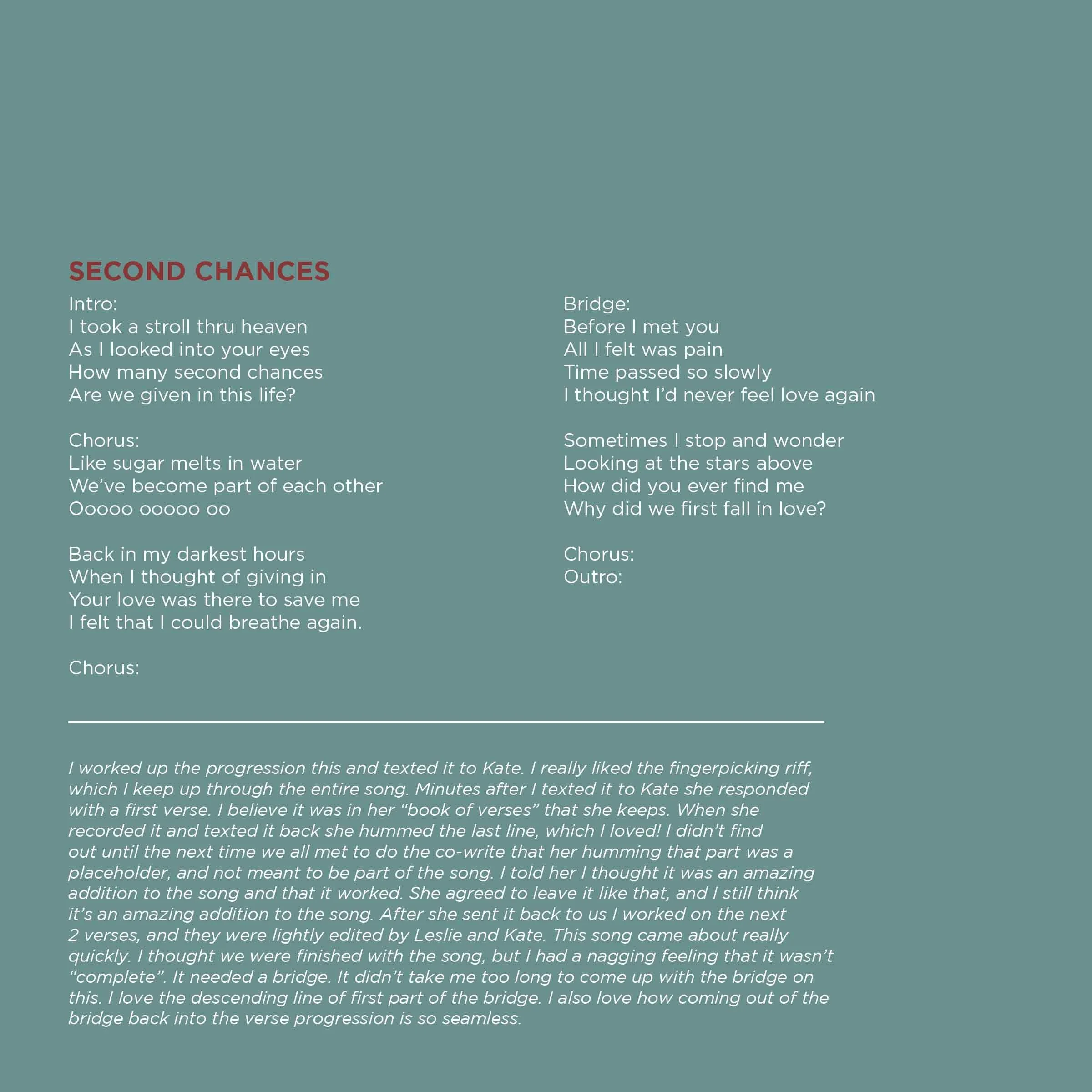 second chances lyrics page 12