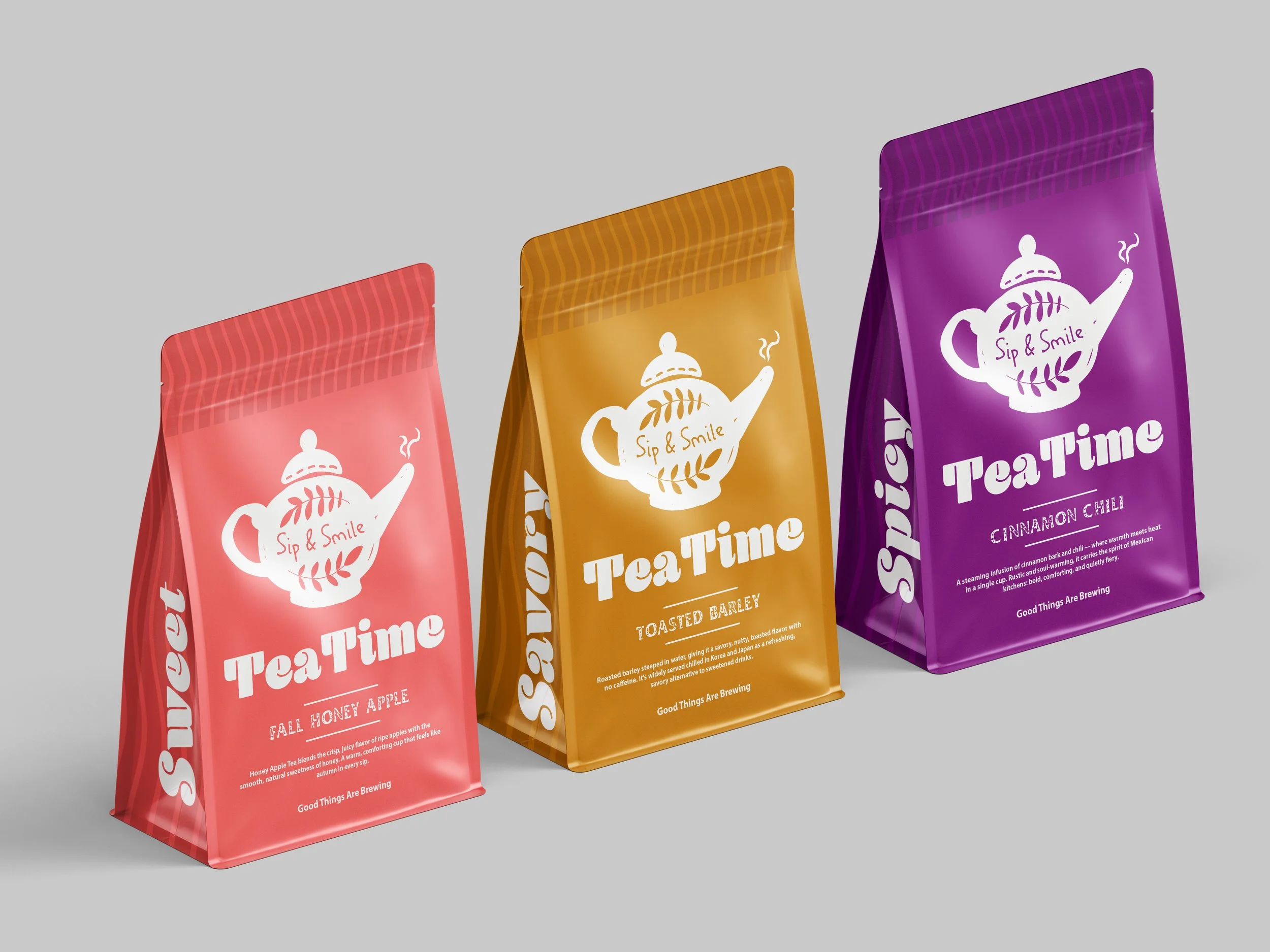 Tea Time Loose Leaf Packages
