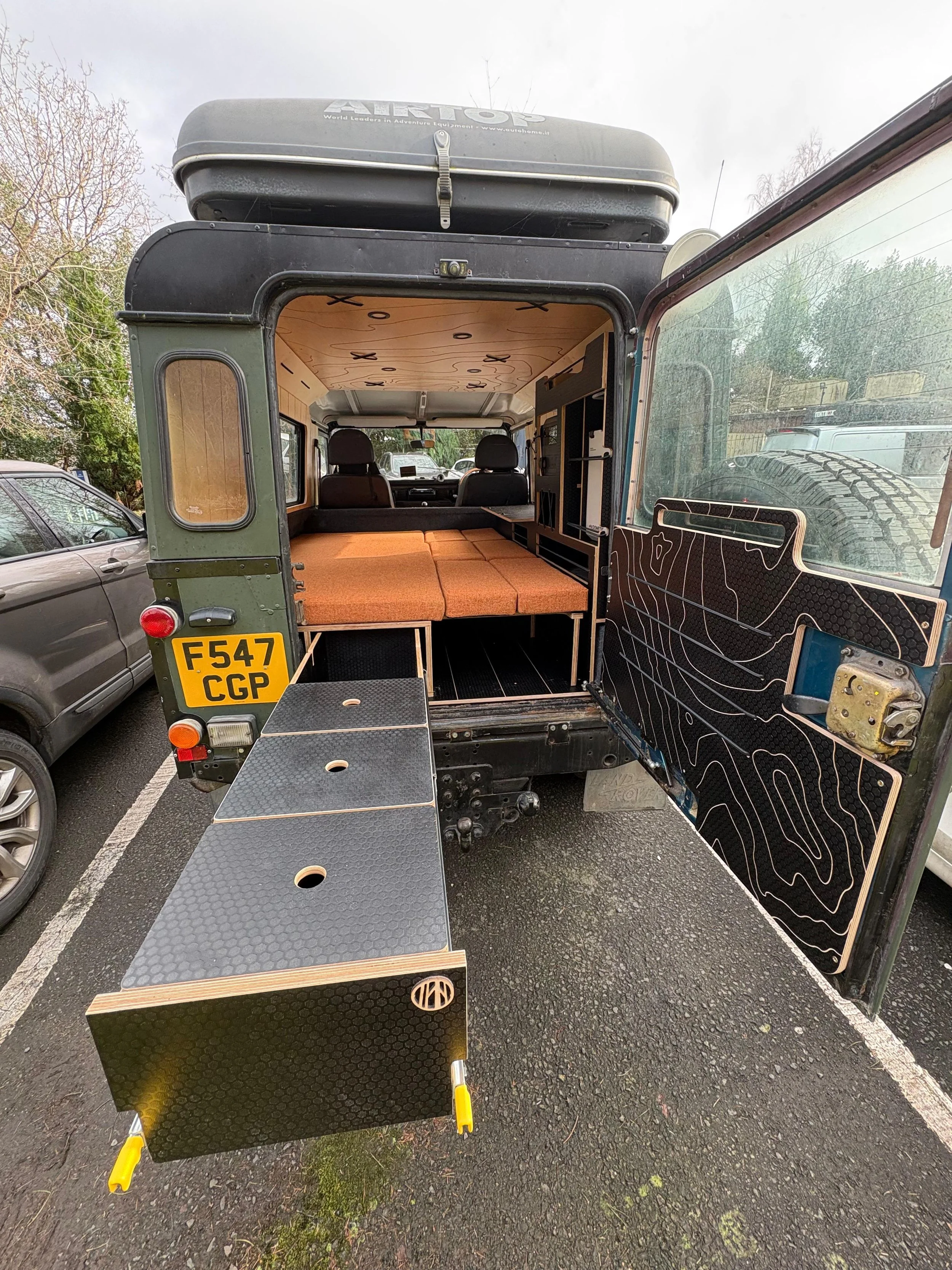 Campervan Hire Ireland | Converted Land Rover Defender Hire | Rent Your ...