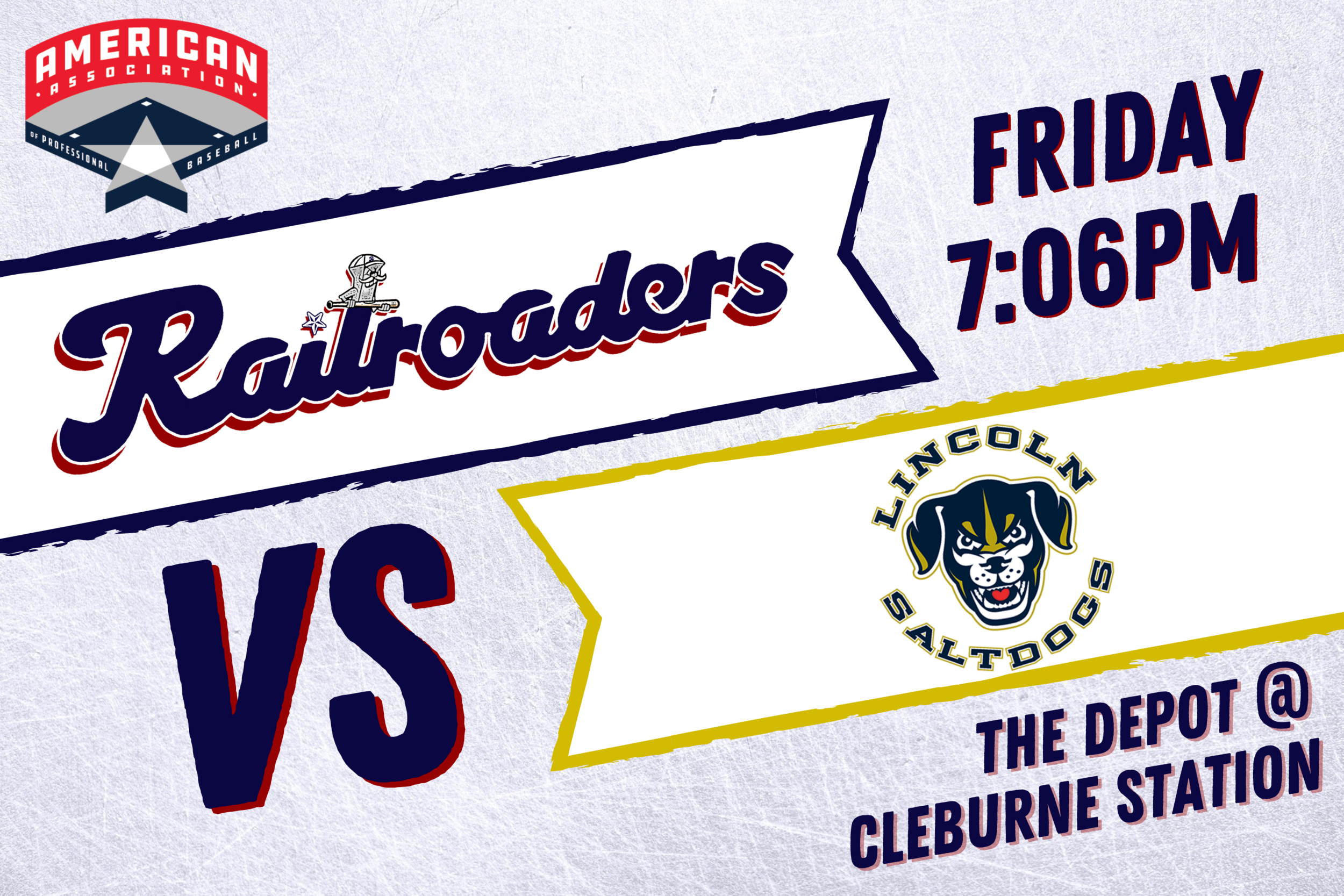 Cleburne railroaders vs. Lincoln saltdogs