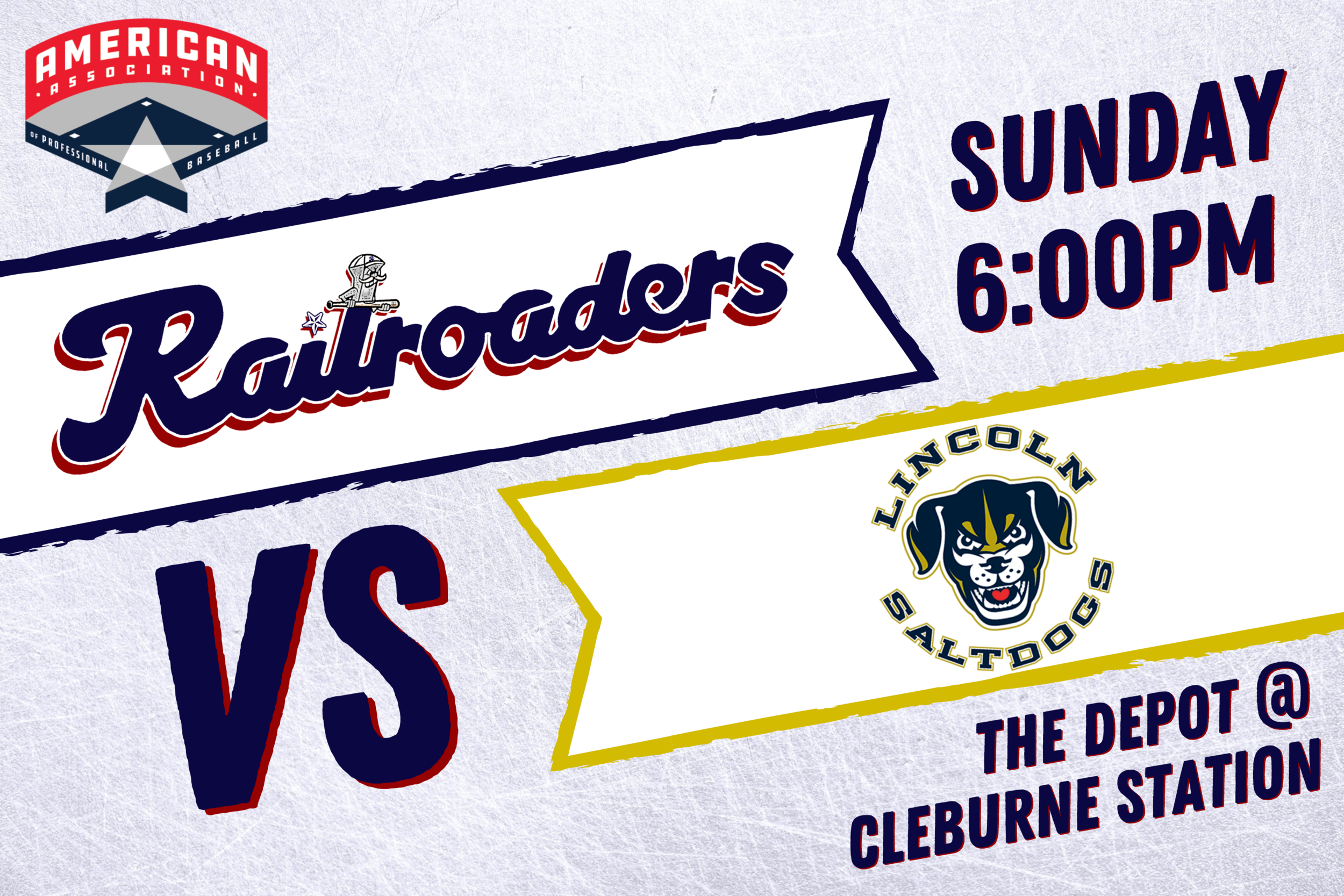 Cleburne railroaders vs. Lincoln saltdogs
