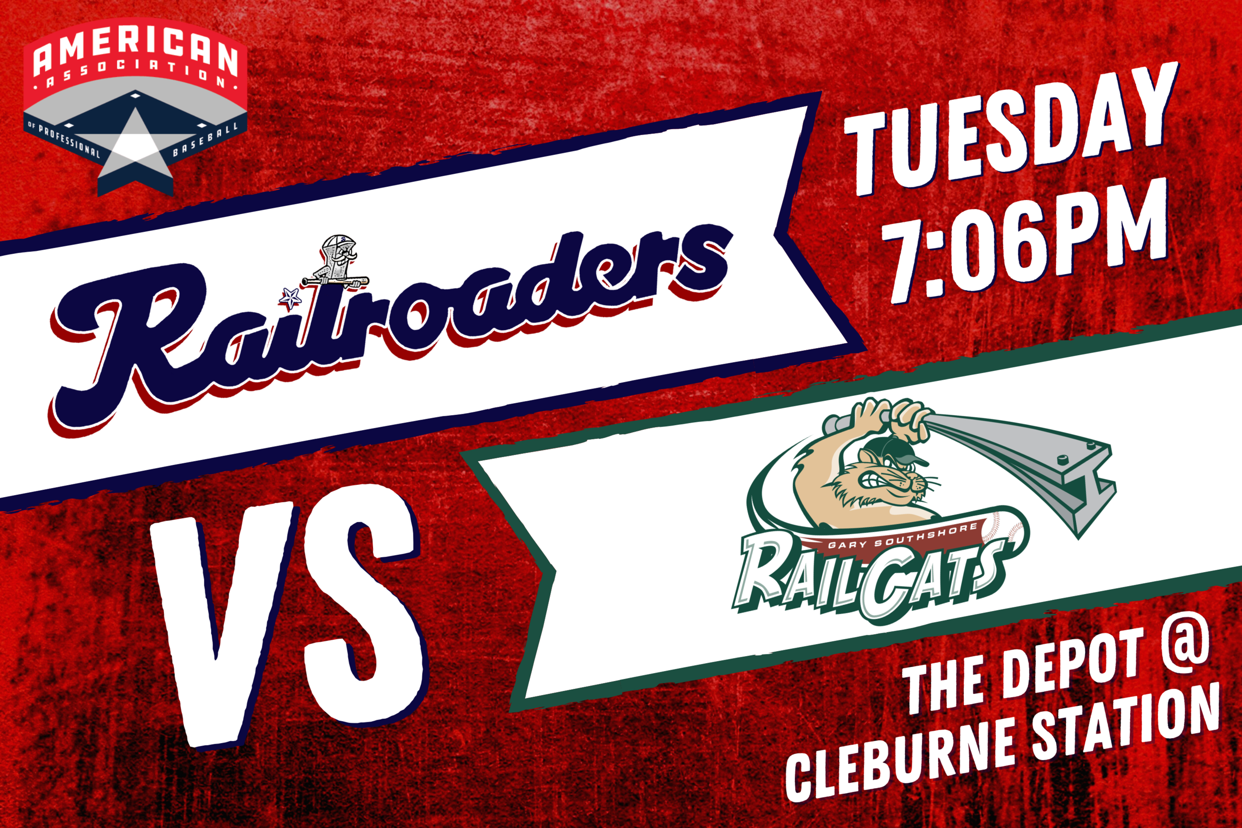 Cleburne Railroaders VS. Gary Southshore Railcats