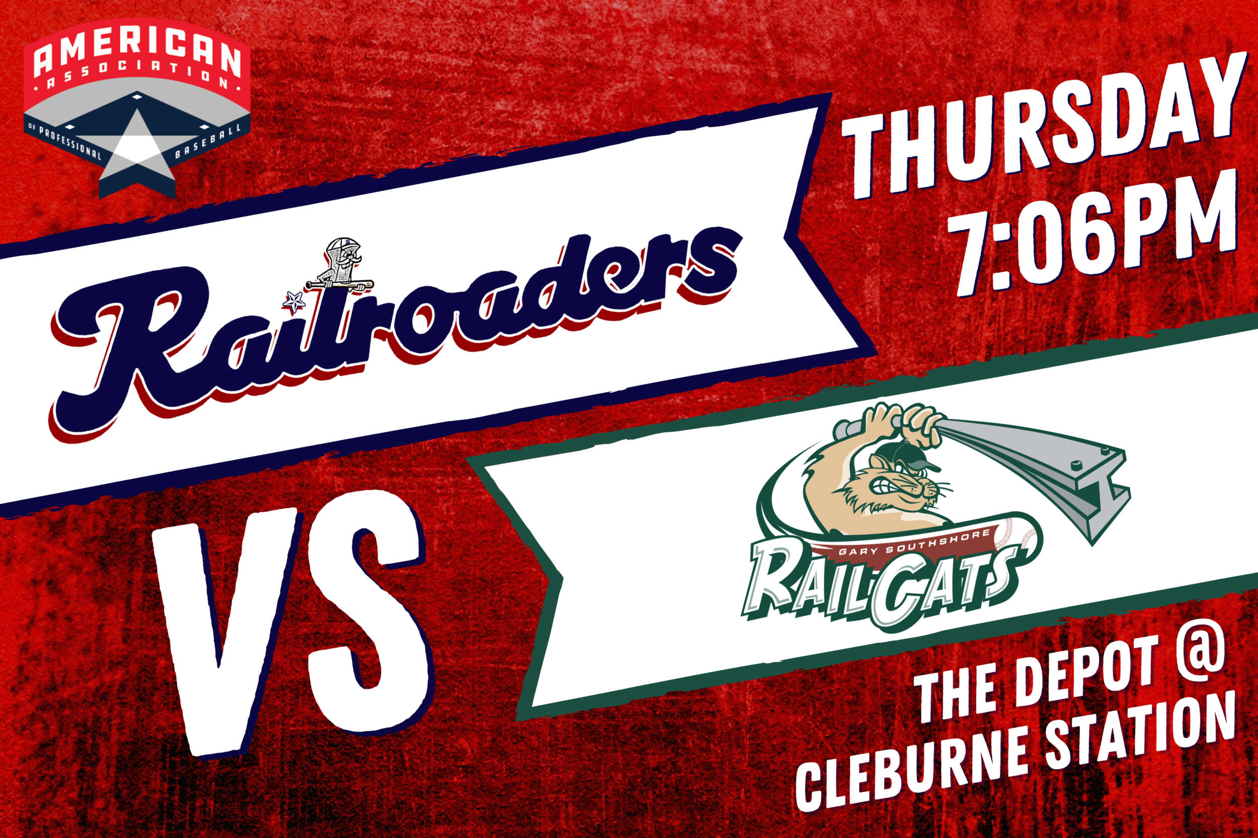 Cleburne Railroaders VS. Gary Southshore Railcats
