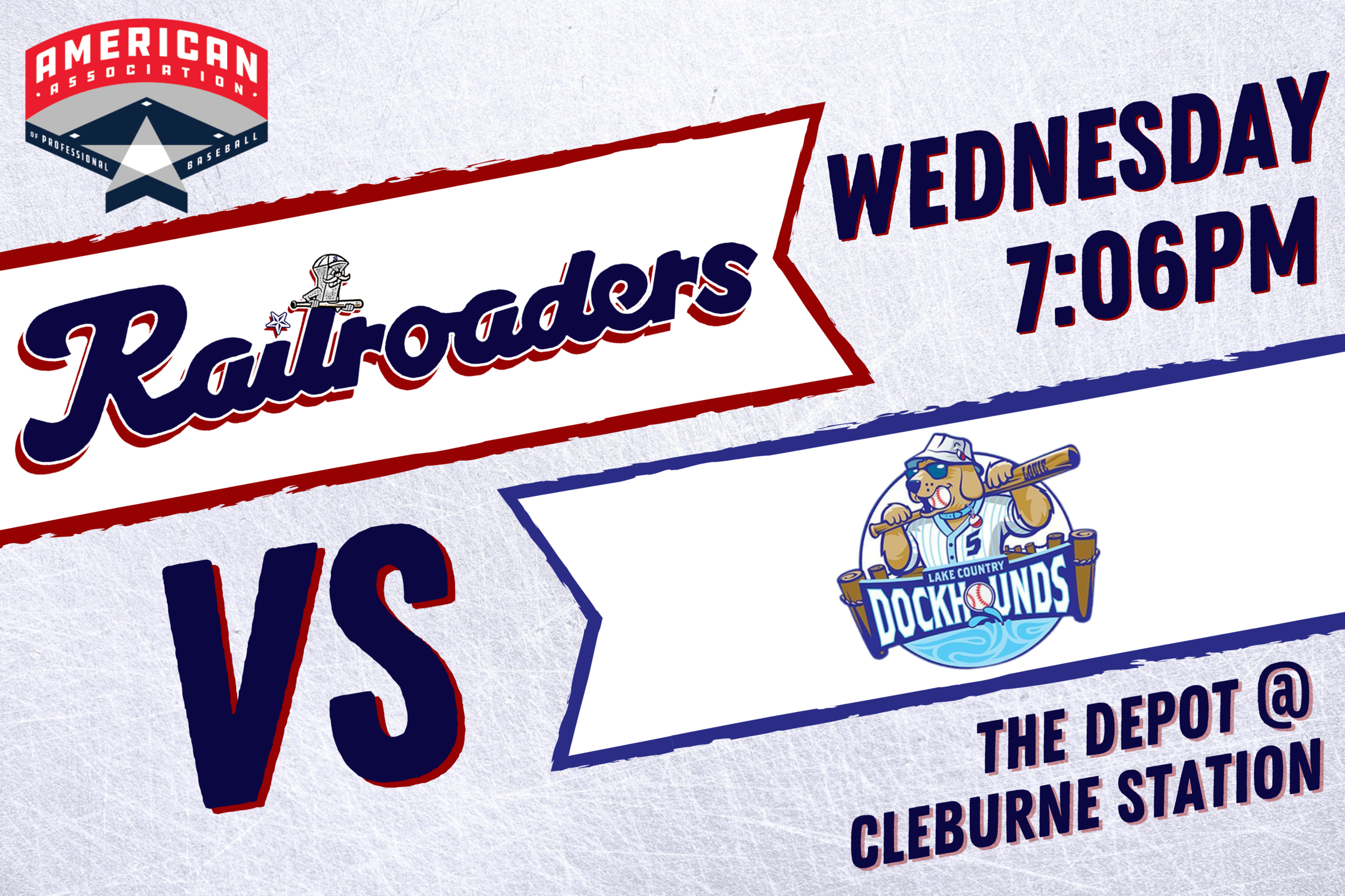 Cleburne Railroaders vs. lake country dockhounds