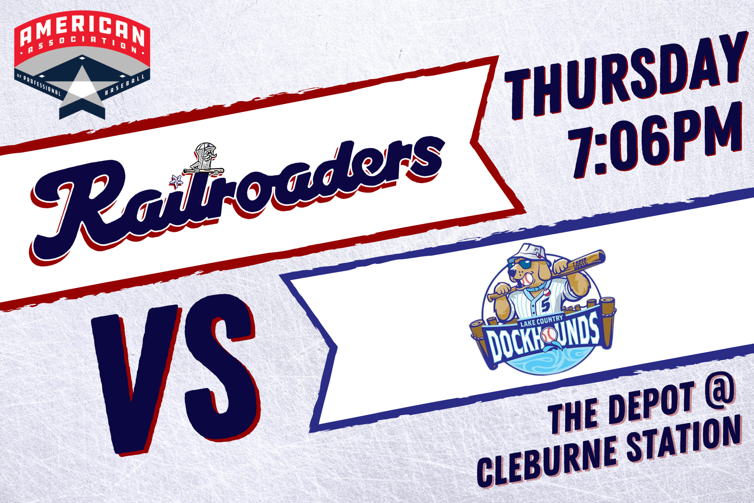 Cleburne Railroaders vs. lake country dockhounds