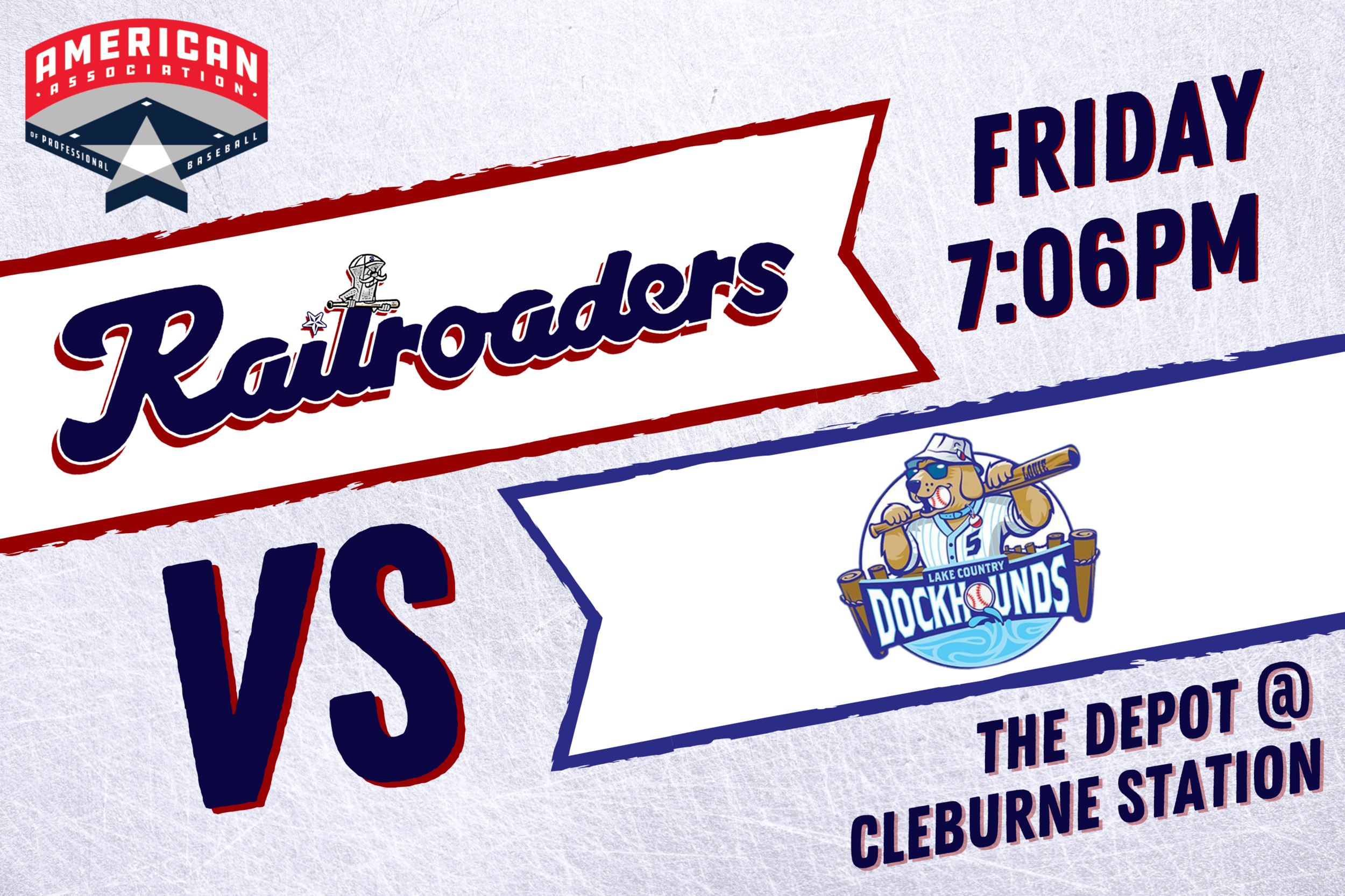 Cleburne Railroaders vs. lake country dockhounds