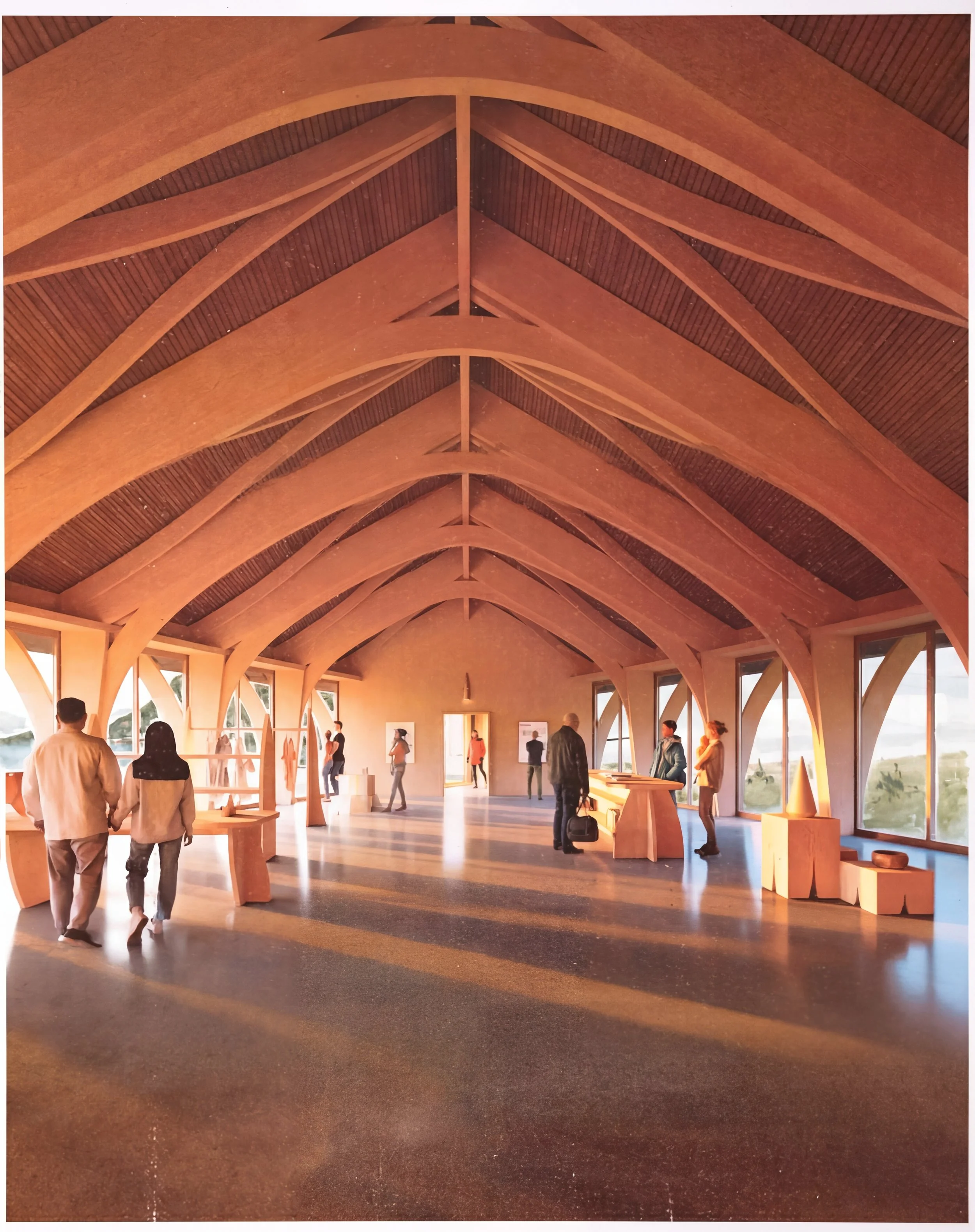 Preikestolen Visitor Center interior - Atelje Atashgard .jpg