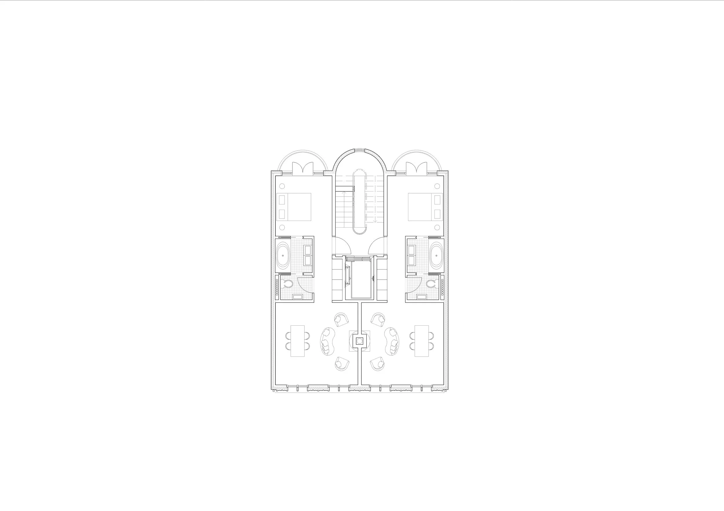 Floor plan - Hotel rooms
