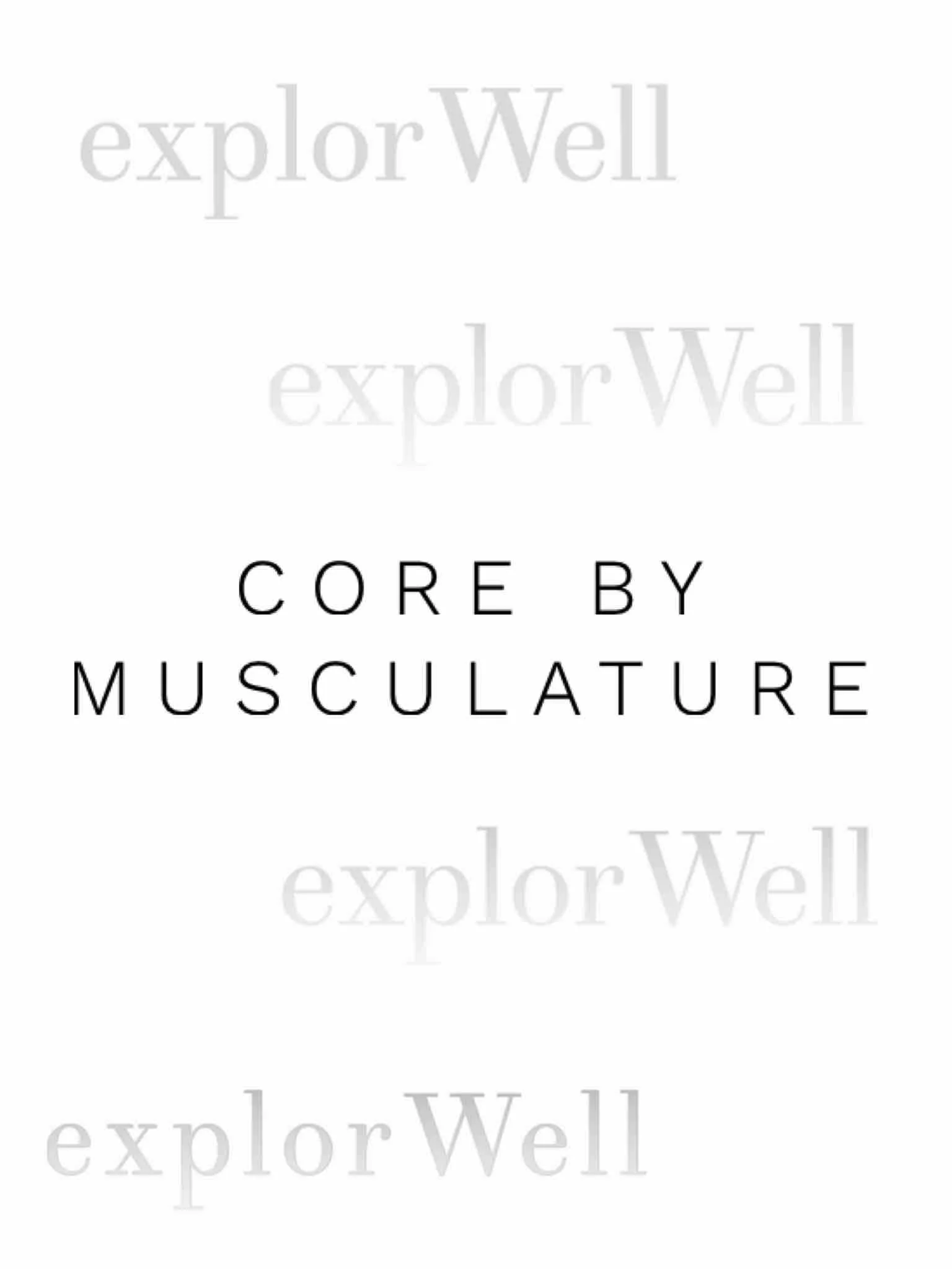 CORE (12 WEEK PROGRAM)
