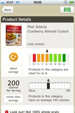 Unprecedented Enterprise Nutritional Database