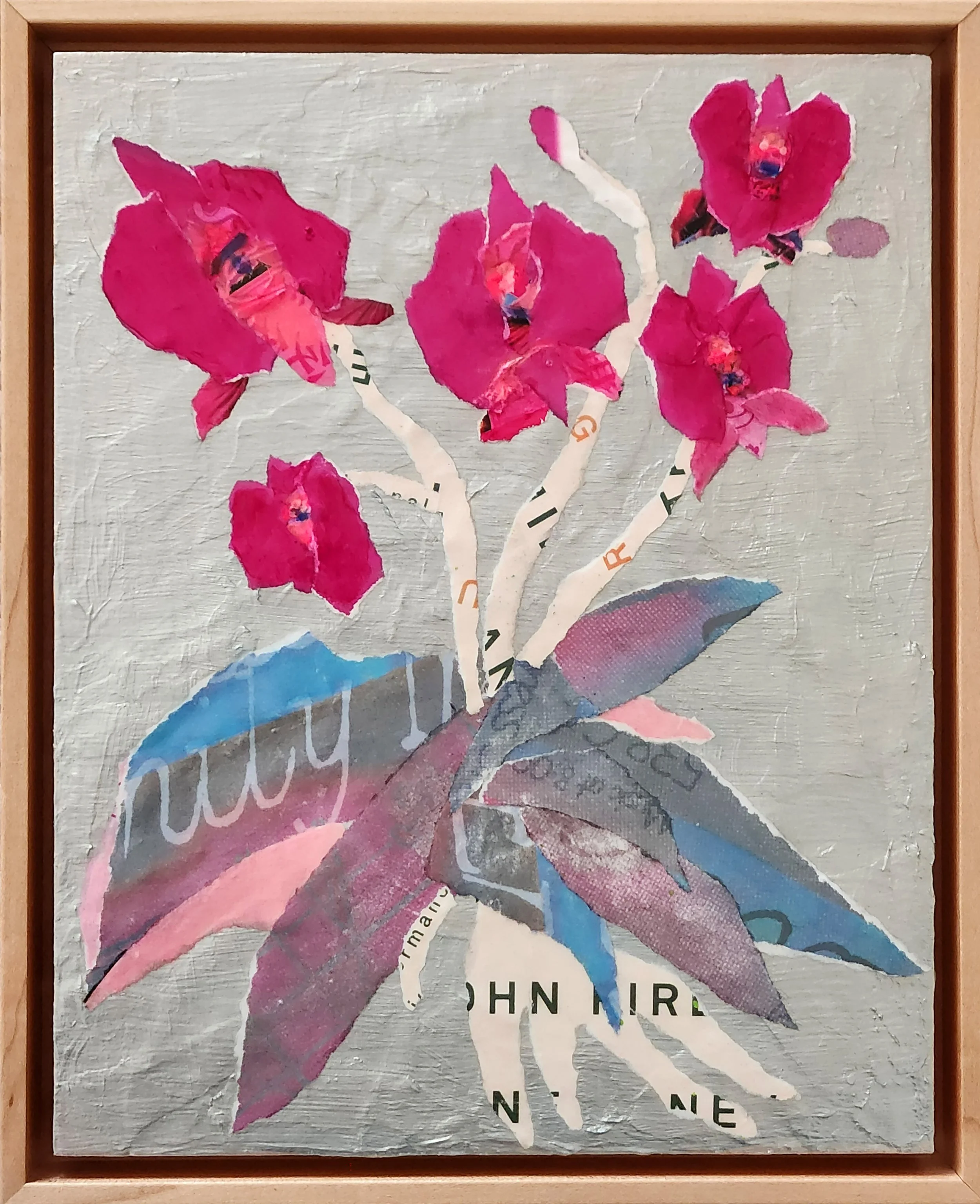 Urban Orchid Bloom V, 11" x 9", 2026