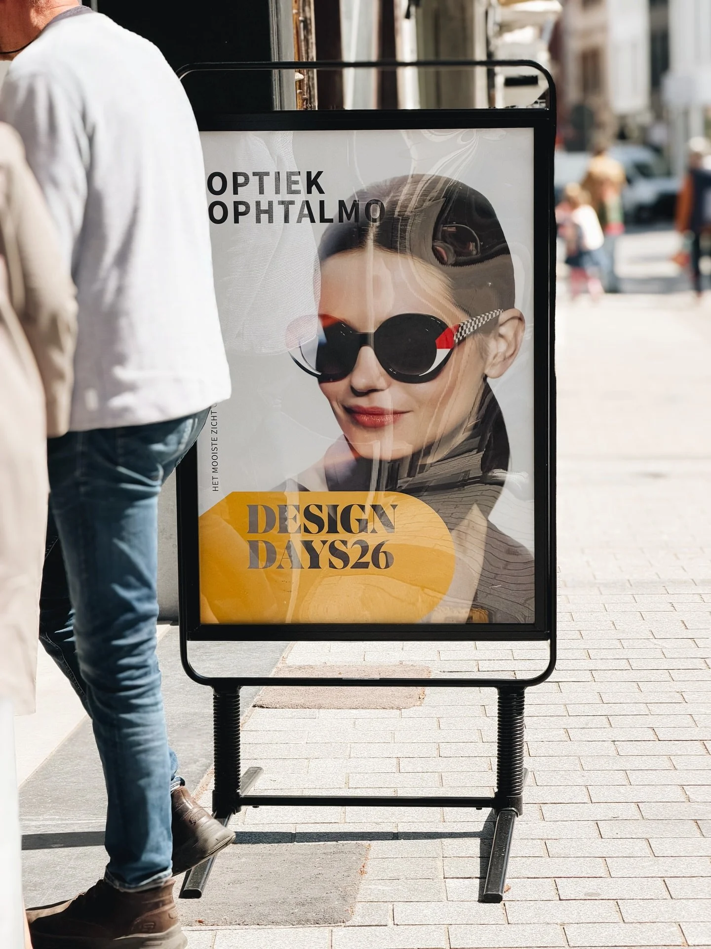Sun&rsquo;s out - signs out! ☀️ Heb jij de Design Days al zien voorbijkomen? 

@flandersopticians 
@optiekophtalmo2800 
#DesignDays