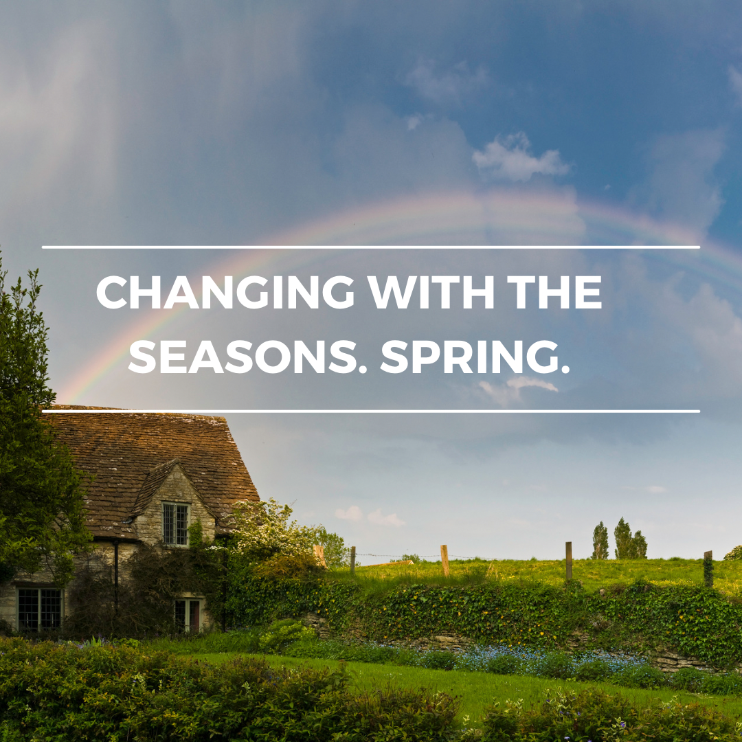 Seasons change and so do we? Spring Edition.