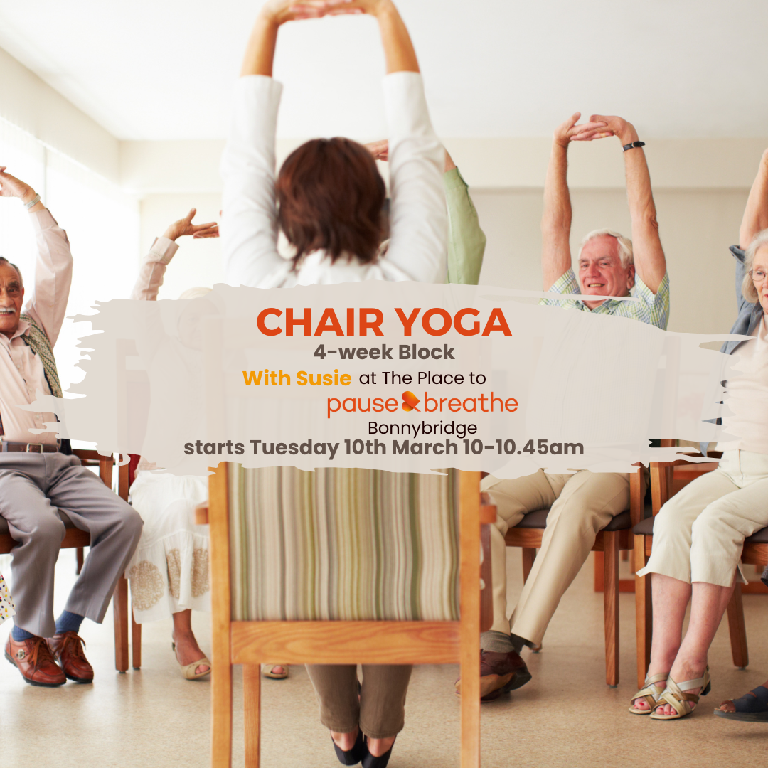 Chair Yoga - 4-Week Block - Tuesday Morning - Bonnybridge