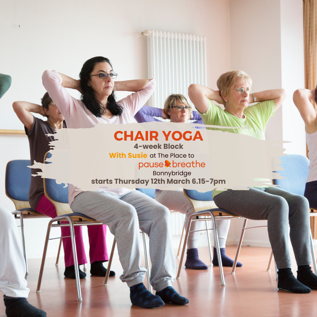 Chair Yoga - 4-Week Block - Thursday Evening - Bonnybridge