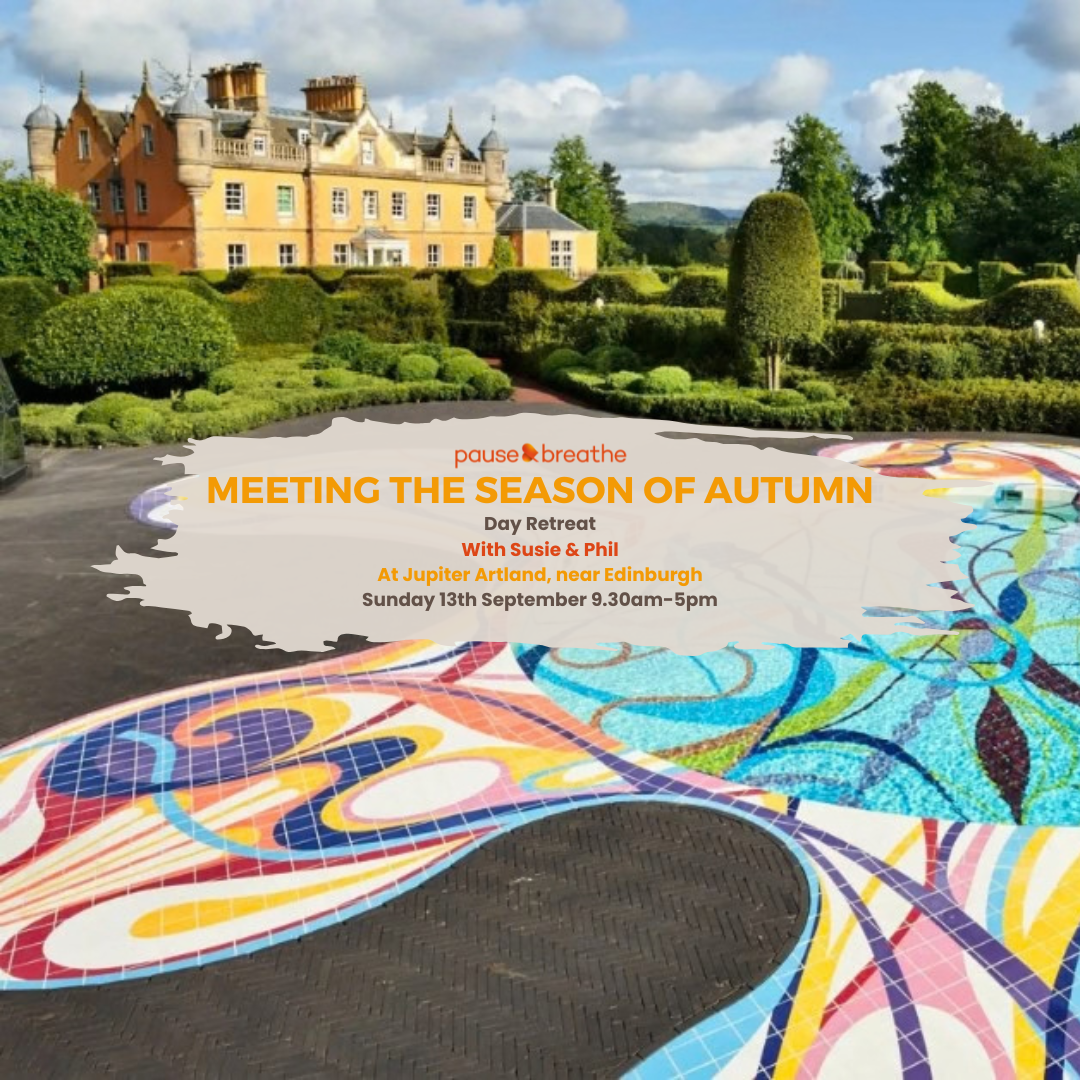 Meeting the Season of Autumn Day Retreat at Jupiter Artland