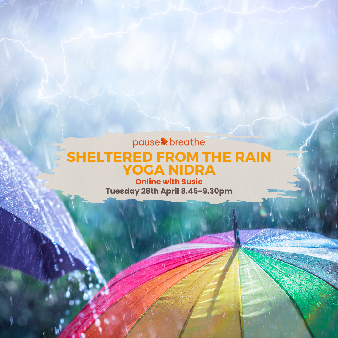 Yoga Nidra: Sheltered from the Rain - on Zoom