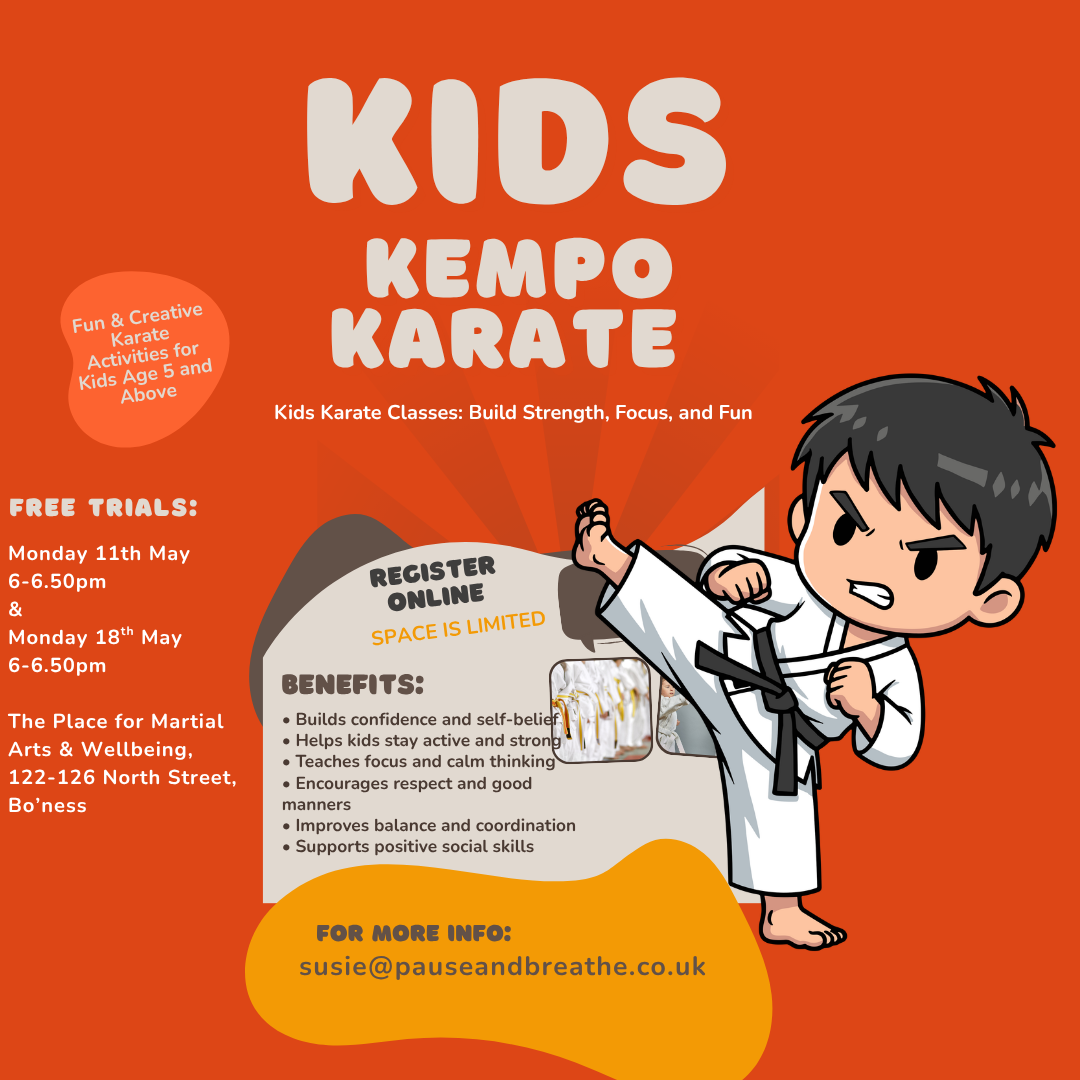Kid's Kempo Karate - Free Trial - Bo'ness