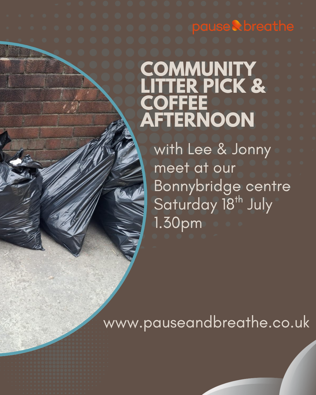 Community Litter Pick & Coffee Afternoon - Bonnybridge