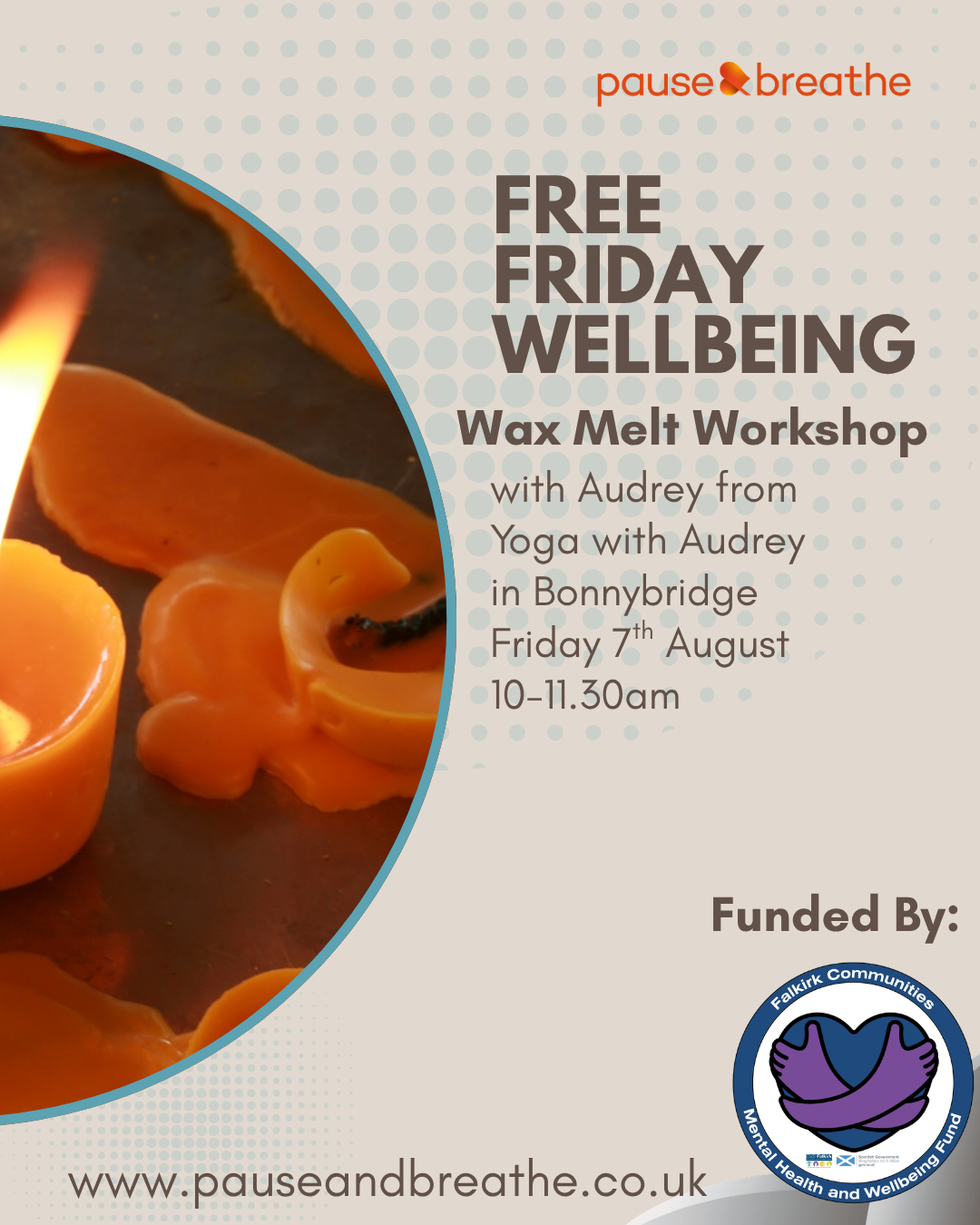 Wax Melt Workshop - Free Friday Wellbeing