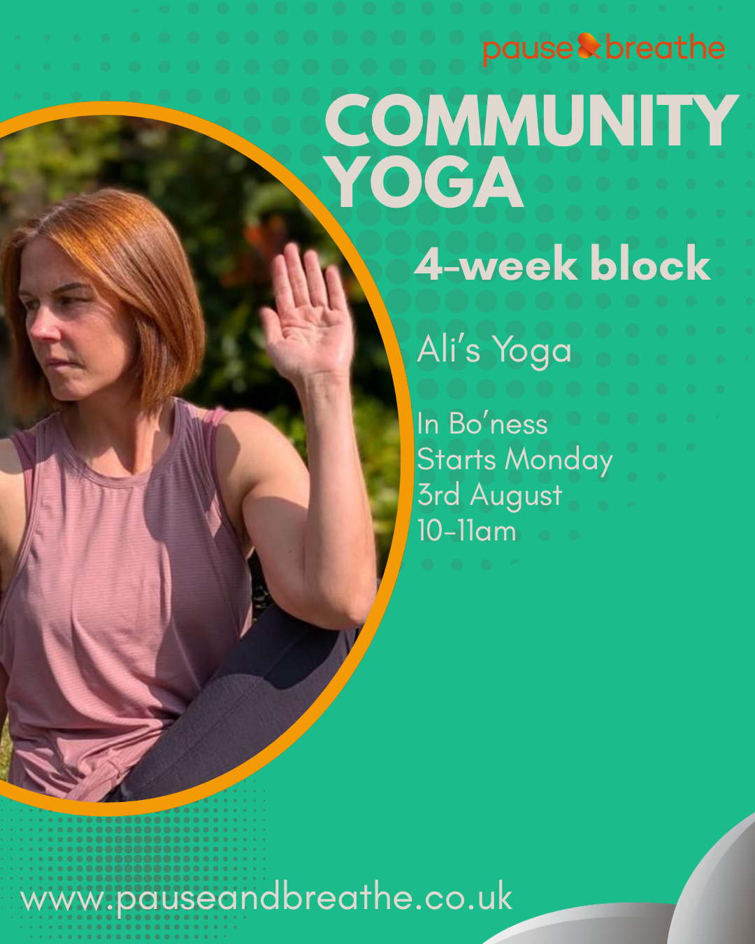 Community Yoga - 4-Week Block - Bo'ness