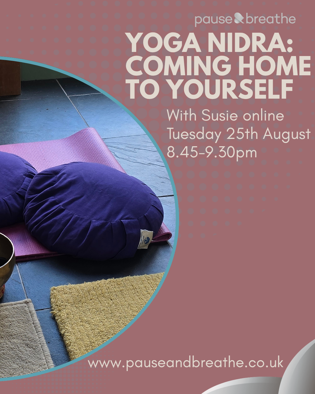 Yoga Nidra: Coming Home to Yourself - on Zoom