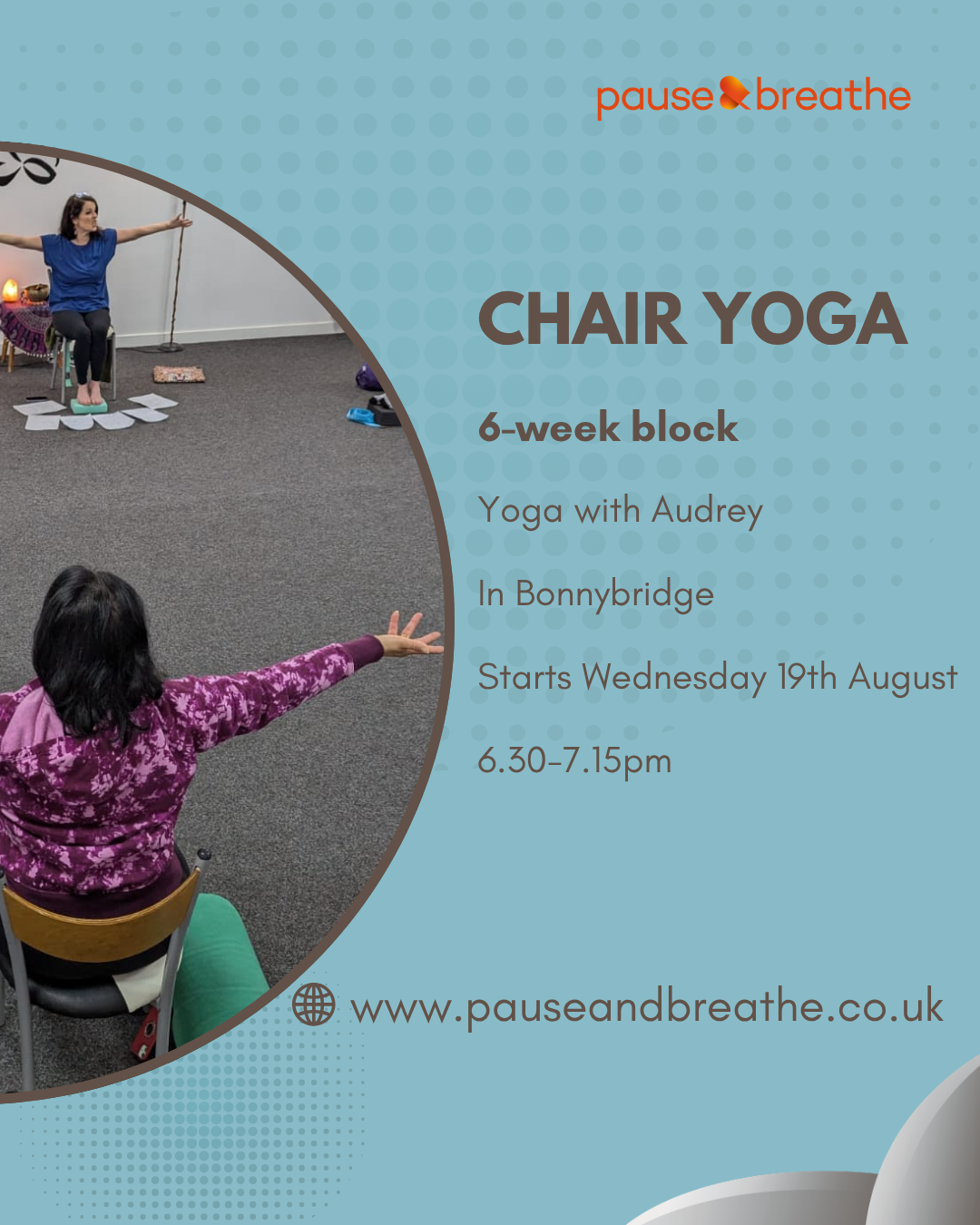Chair Yoga Wednesday Night - 6-Week Block - Bonnybridge