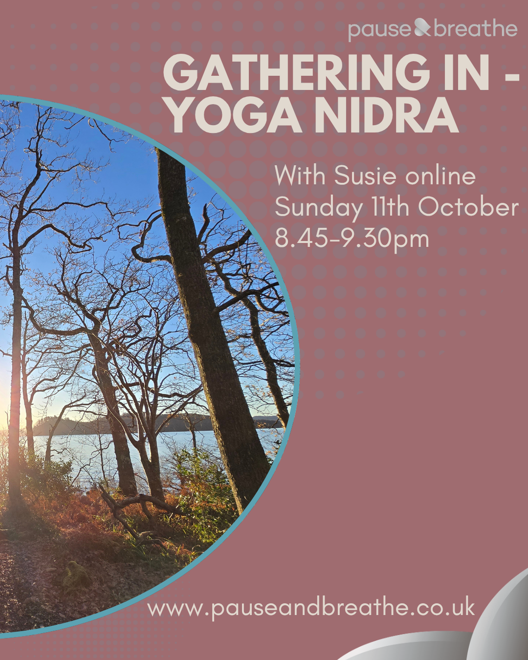 Yoga Nidra: Gathering In - on Zoom