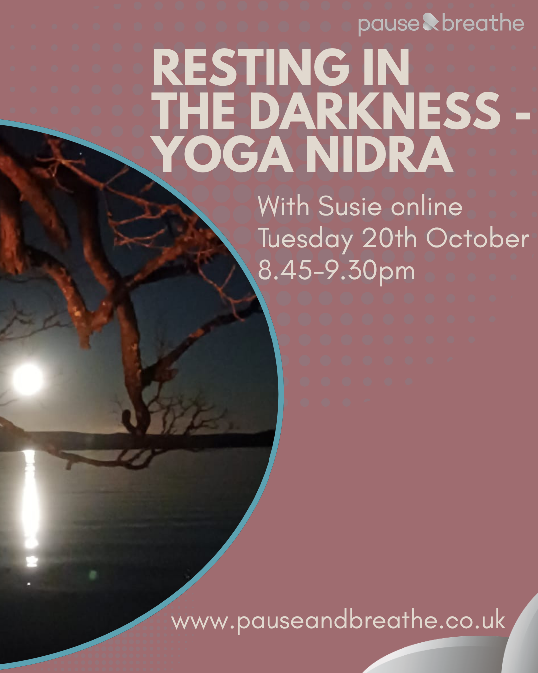 Yoga Nidra: Resting in the Darkness - on Zoom