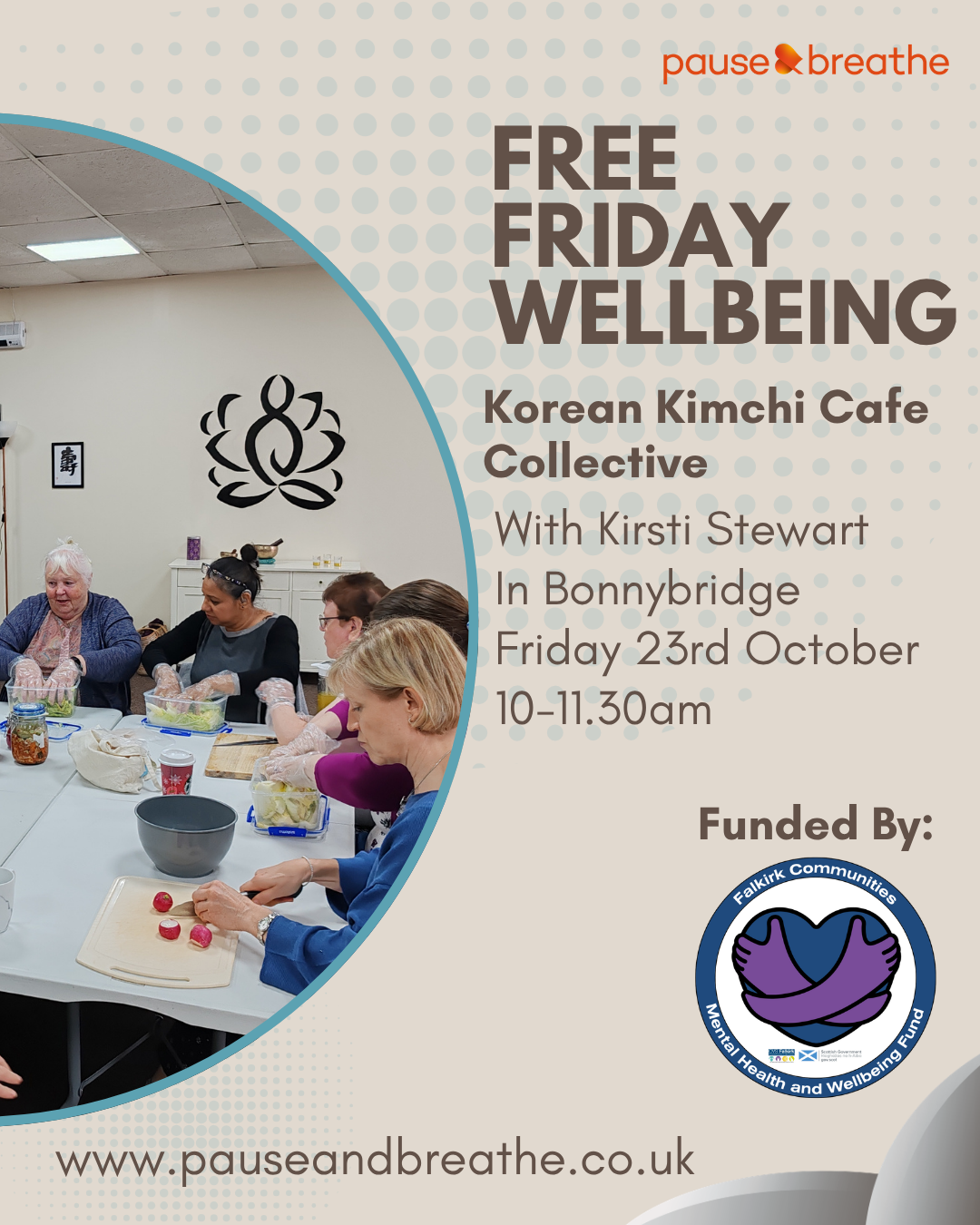  Korean Kimchi Cafe Collective: Free Friday Wellbeing