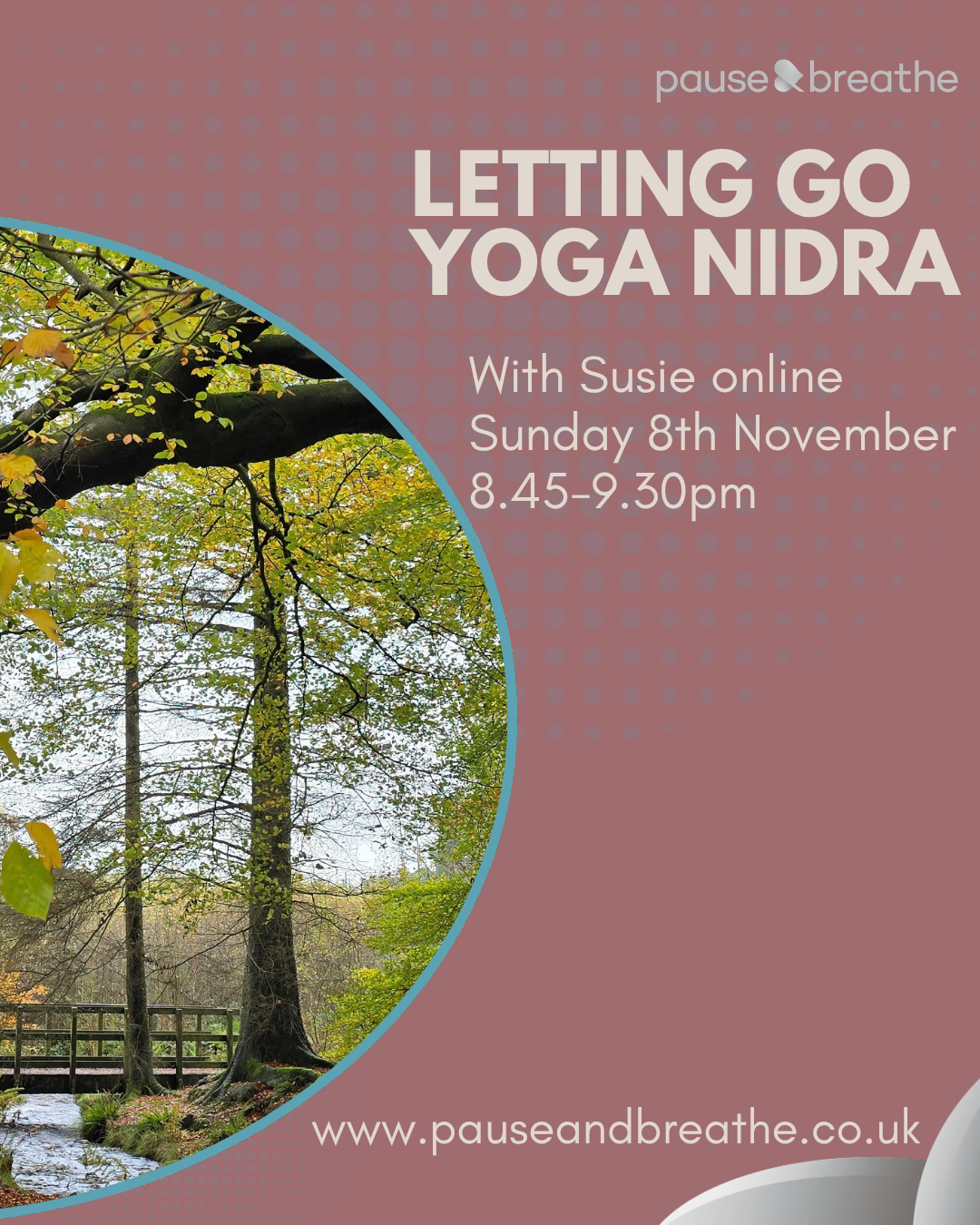 Yoga Nidra: Letting Go - on Zoom
