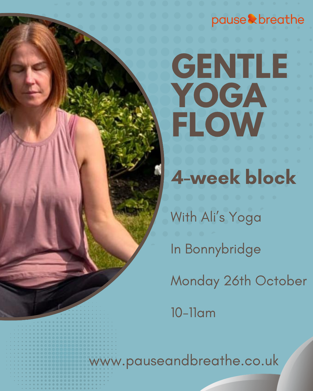Gentle Yoga Flow - 4-week block - Bonnybridge