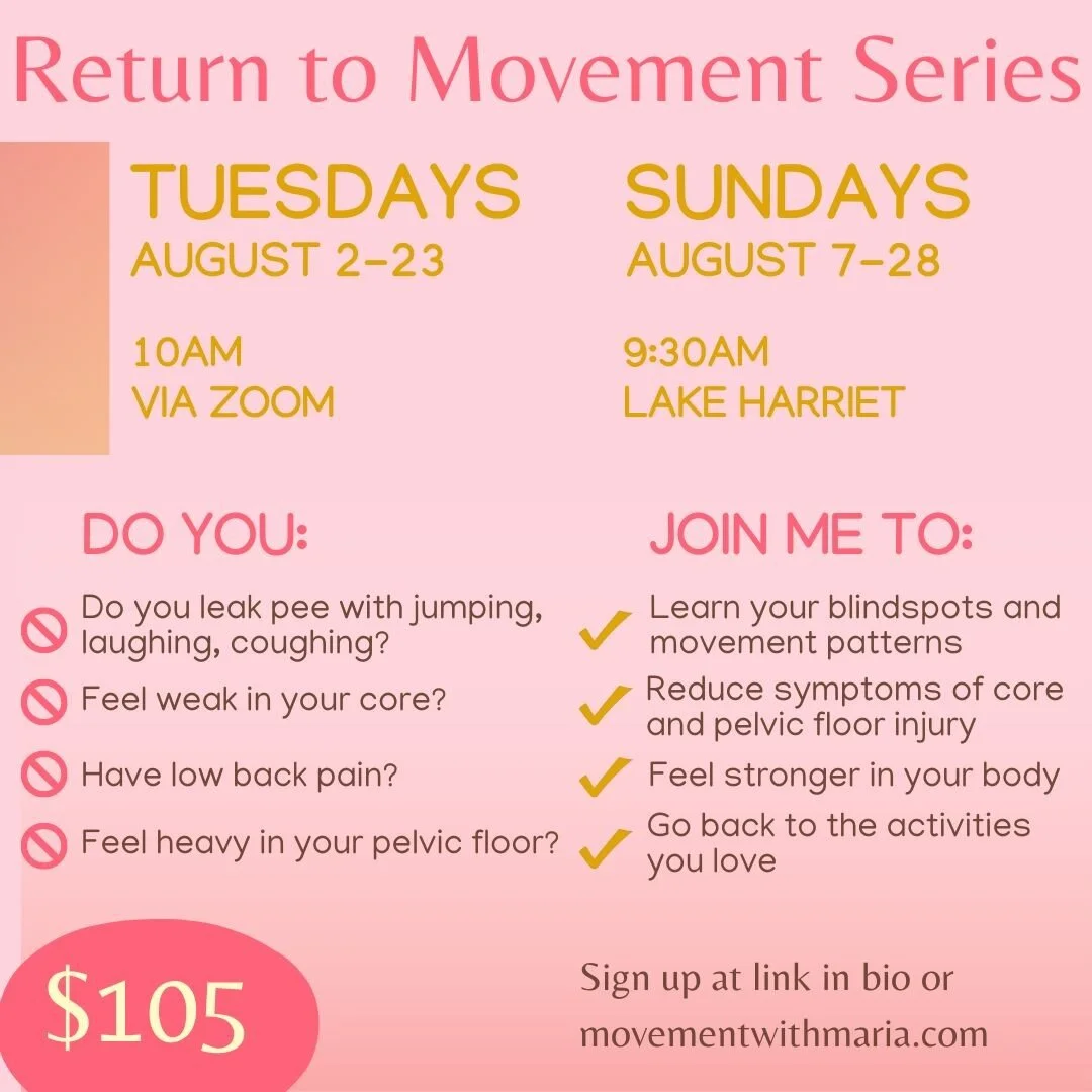 New classes are coming your way! 

I LOVED teaching in-person, outdoors for my last series, so I decided to add one more in before school starts and life gets REAL busy. But, for the folx who want classes, but don't live locally to me, I decided to a