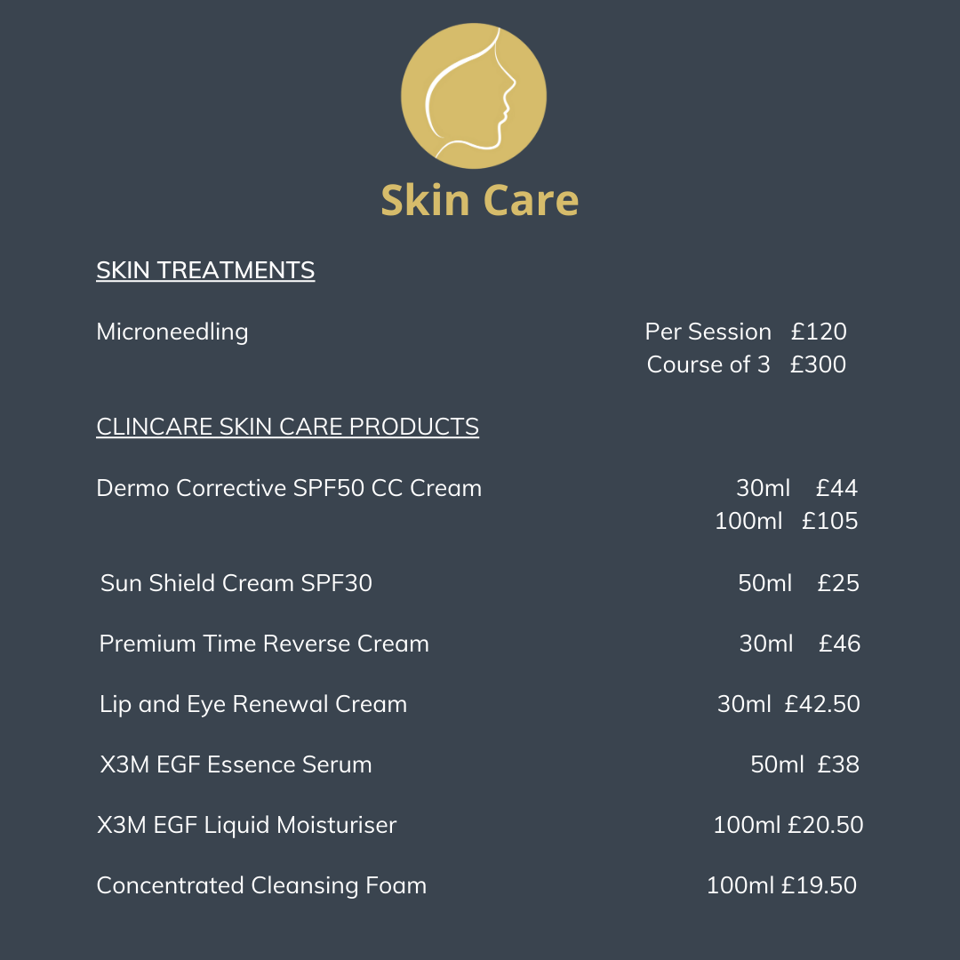 Pricing — Select Aesthetics Clinic Medical Aesthetics Redditch