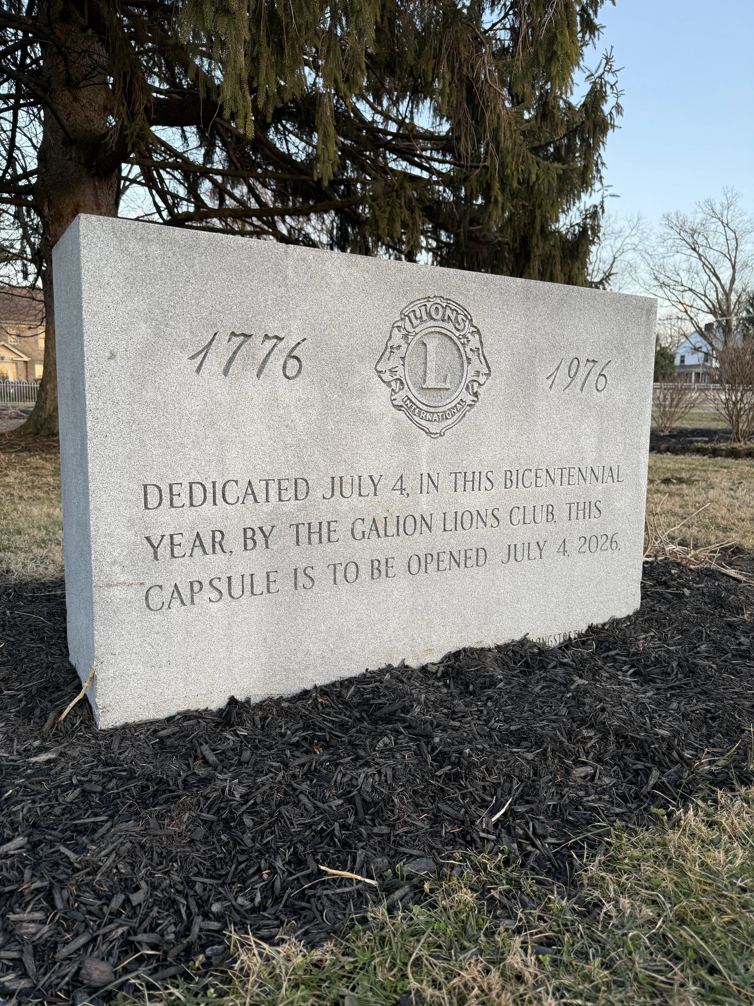 1976 Bicentennial Time Capsule Opening Ceremony & Community Picnic