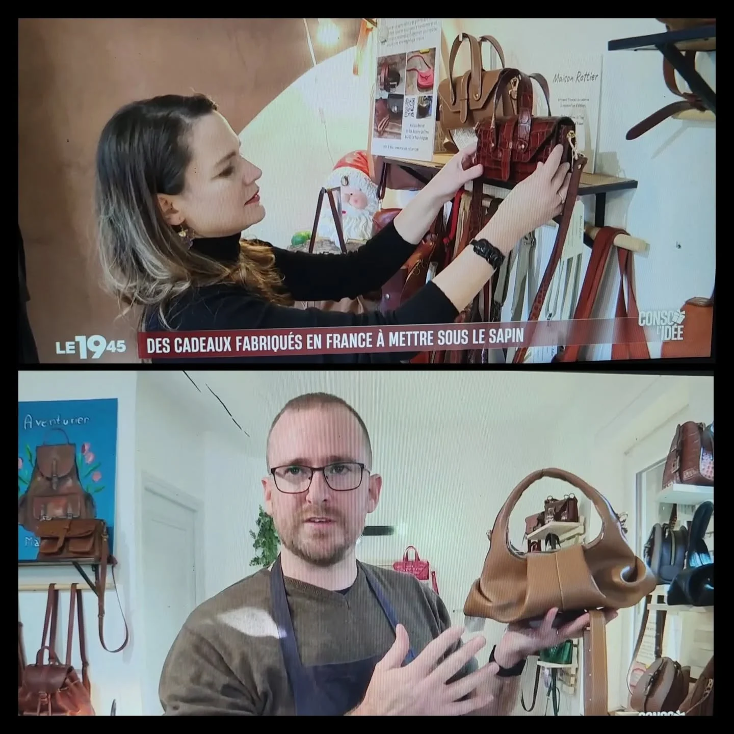 Merci M6 @m6officiel pour ce reportage dans notre atelier ! Ce fut l'opportunit&eacute; pour nous de promouvoir notre artisanat local et engag&eacute;, et de partager notre passion pour le #cuir et la #maroquinerie 🇨🇵

PS : le Replay est encore dis