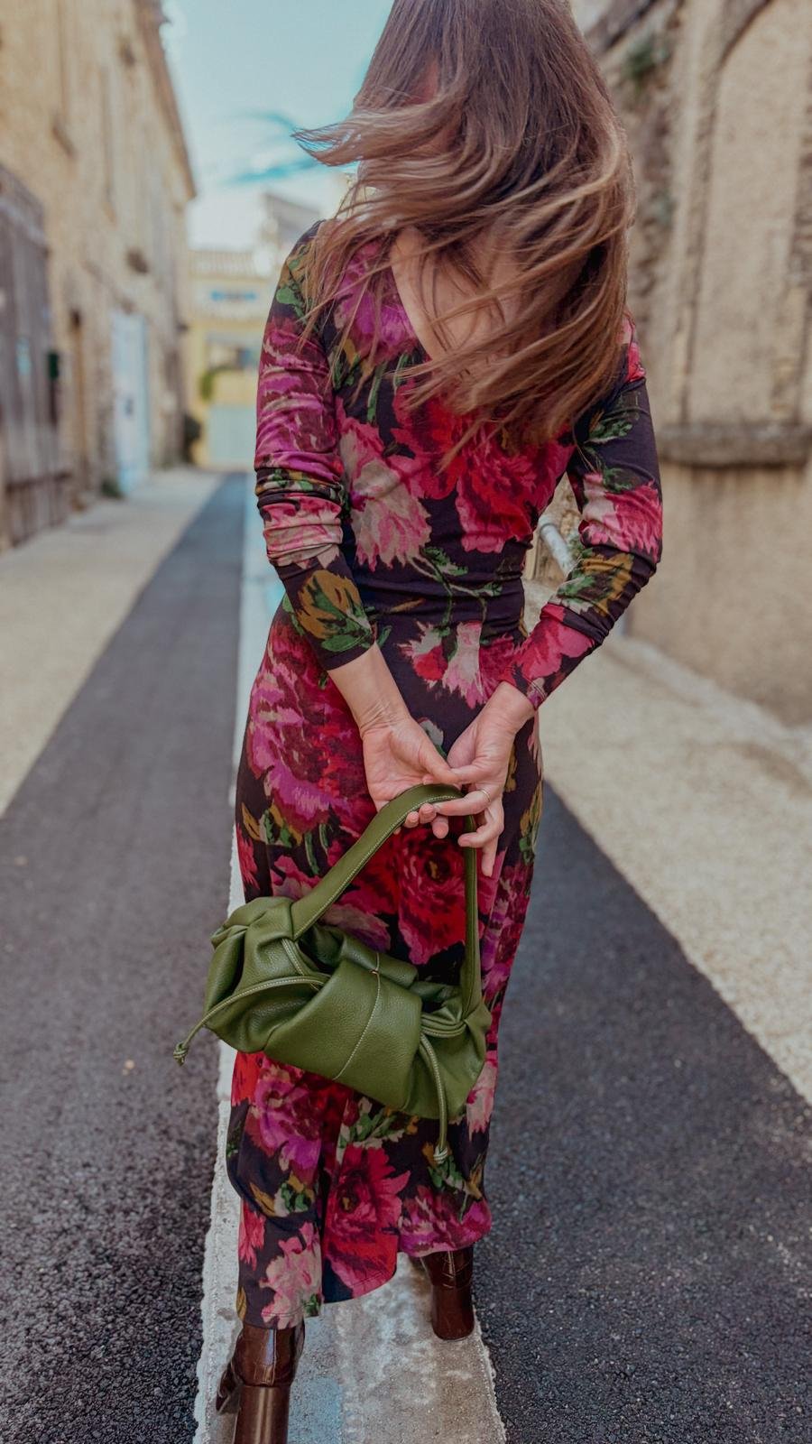 Sac en cuir vert