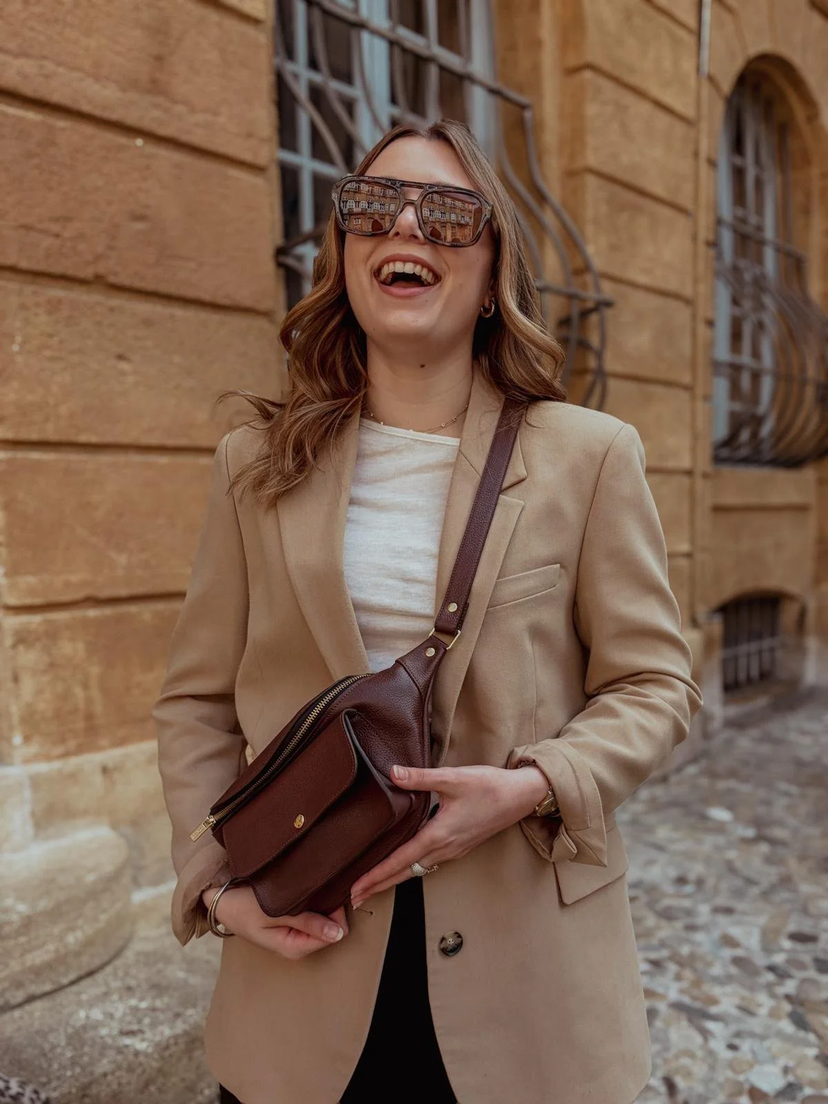 sac banane marron chocolat