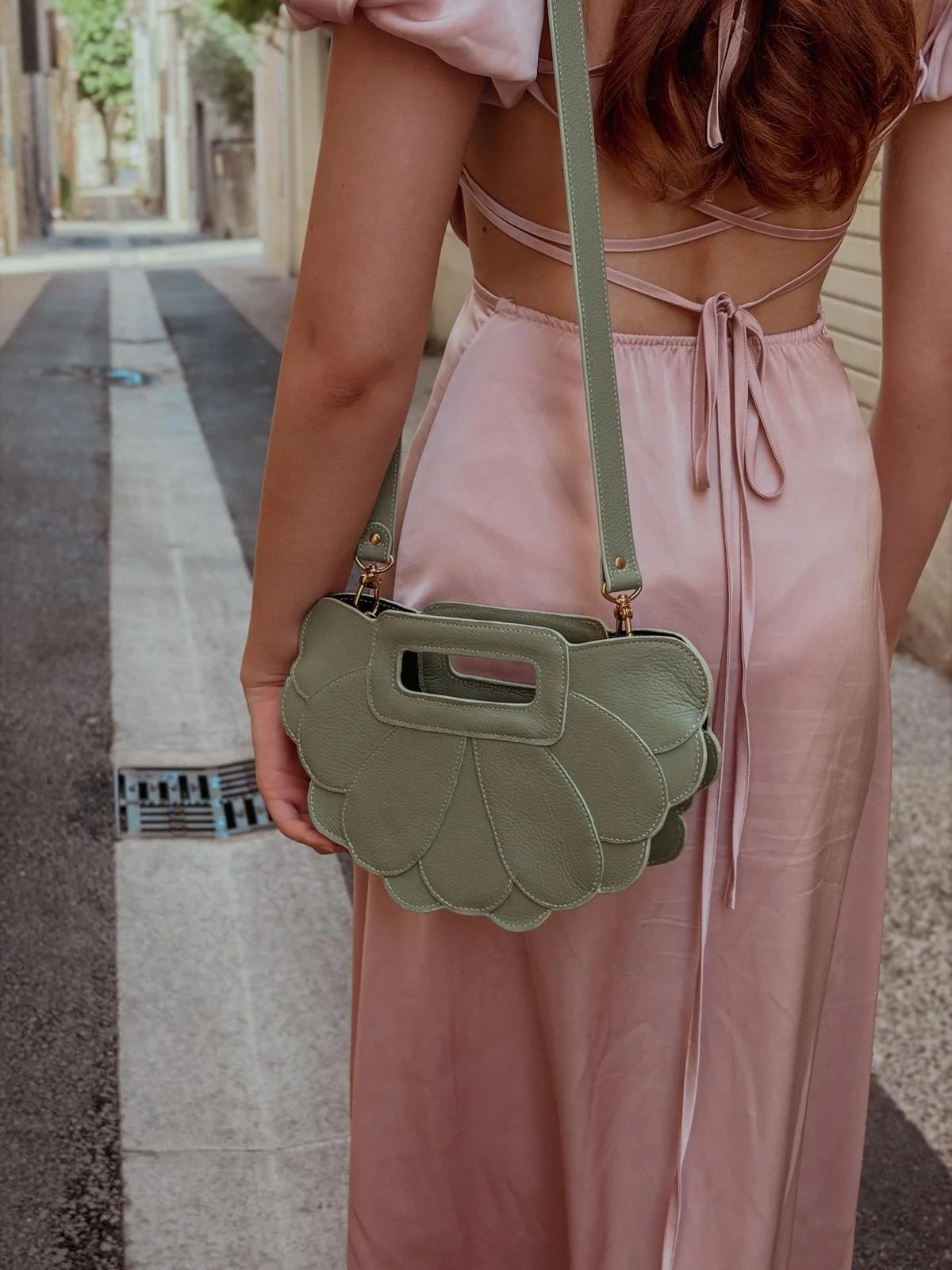 Sac vert pastel