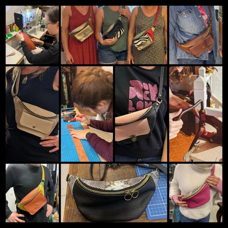 Atelier de Maroquinerie : Sac Banane