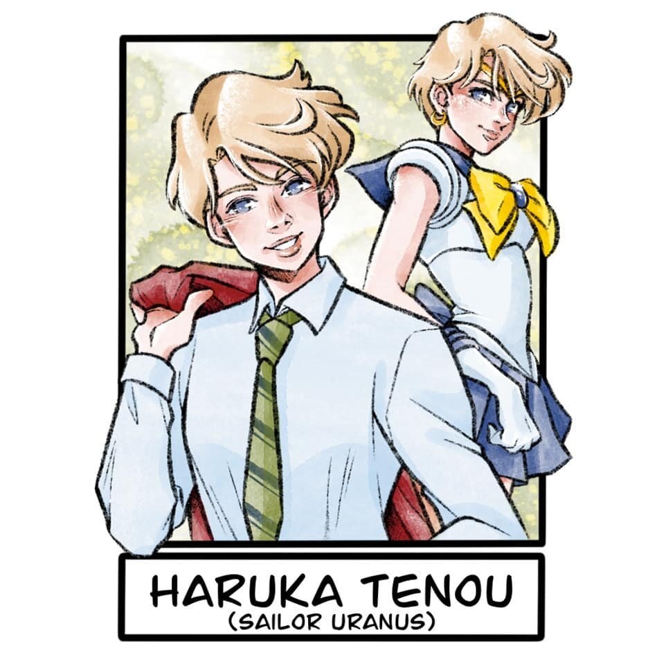 And last but not least the Sailor Senshi that probably made all of us question our sexuality... 🪐✨
~~~~~~~~~~~~~~~~~~~~~~~~~~~~~~~~~~
#6fanarts #6fanartschallenge #crush #artchallenge #sailormoon #sailoruranus #harukatenou #harukatenoh #comic #carto