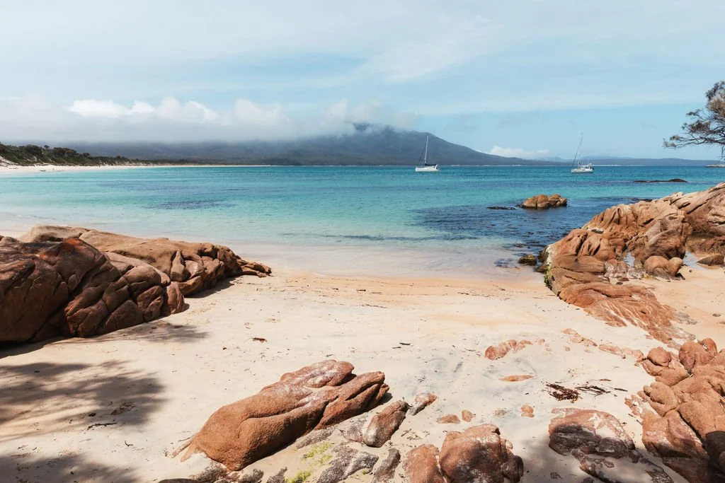 hazards beach freycinet national park