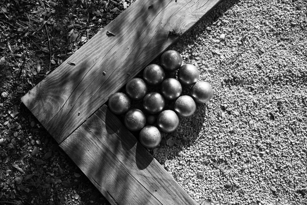 boules at villa vagabond in gordes