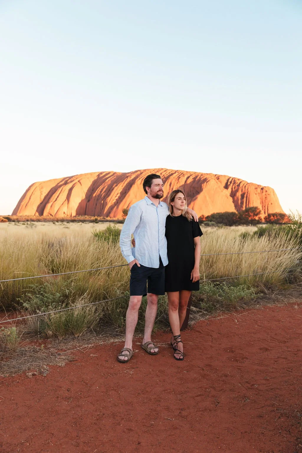 uluru car sunset viewing area