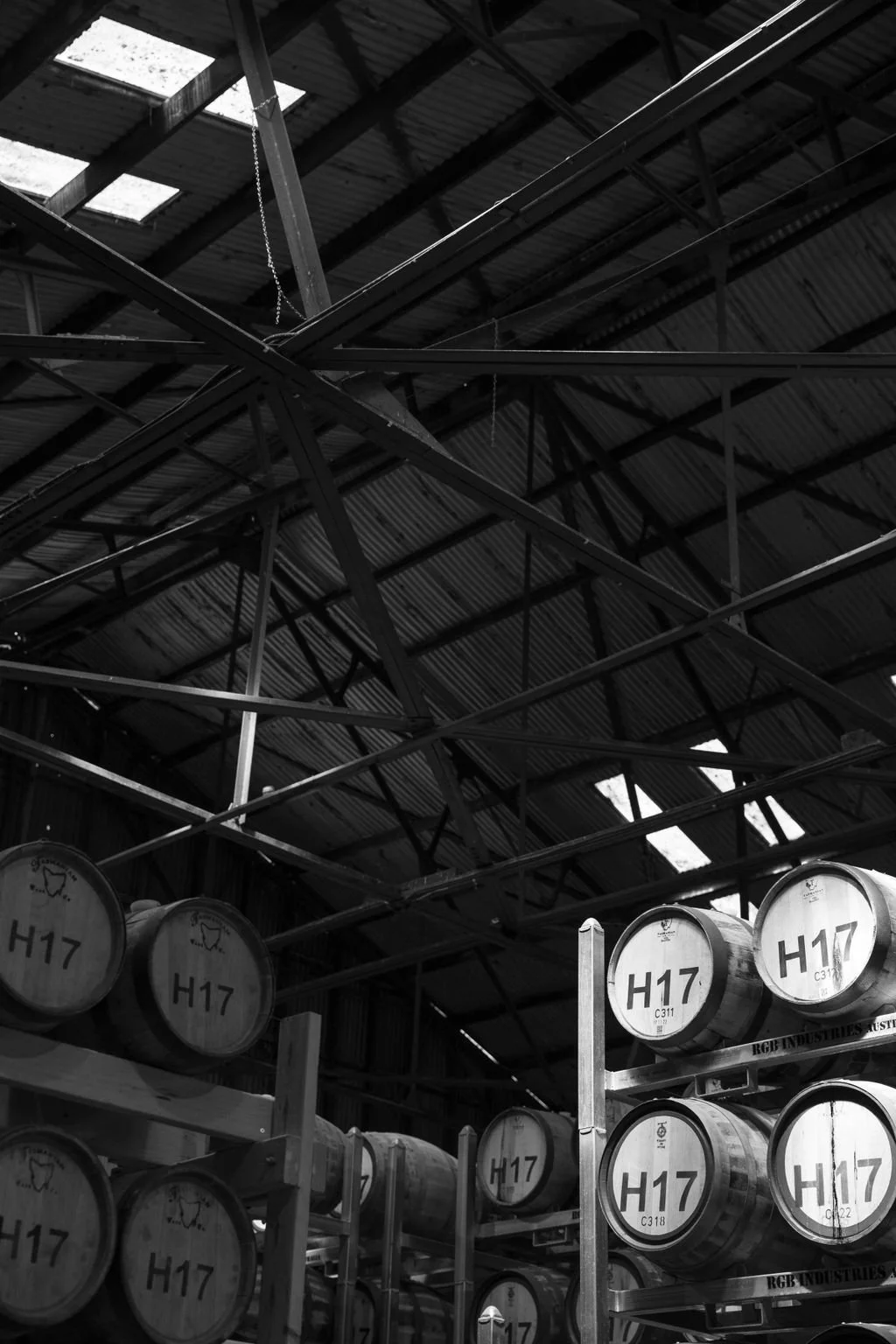 Launceston distillery in hangar 17
