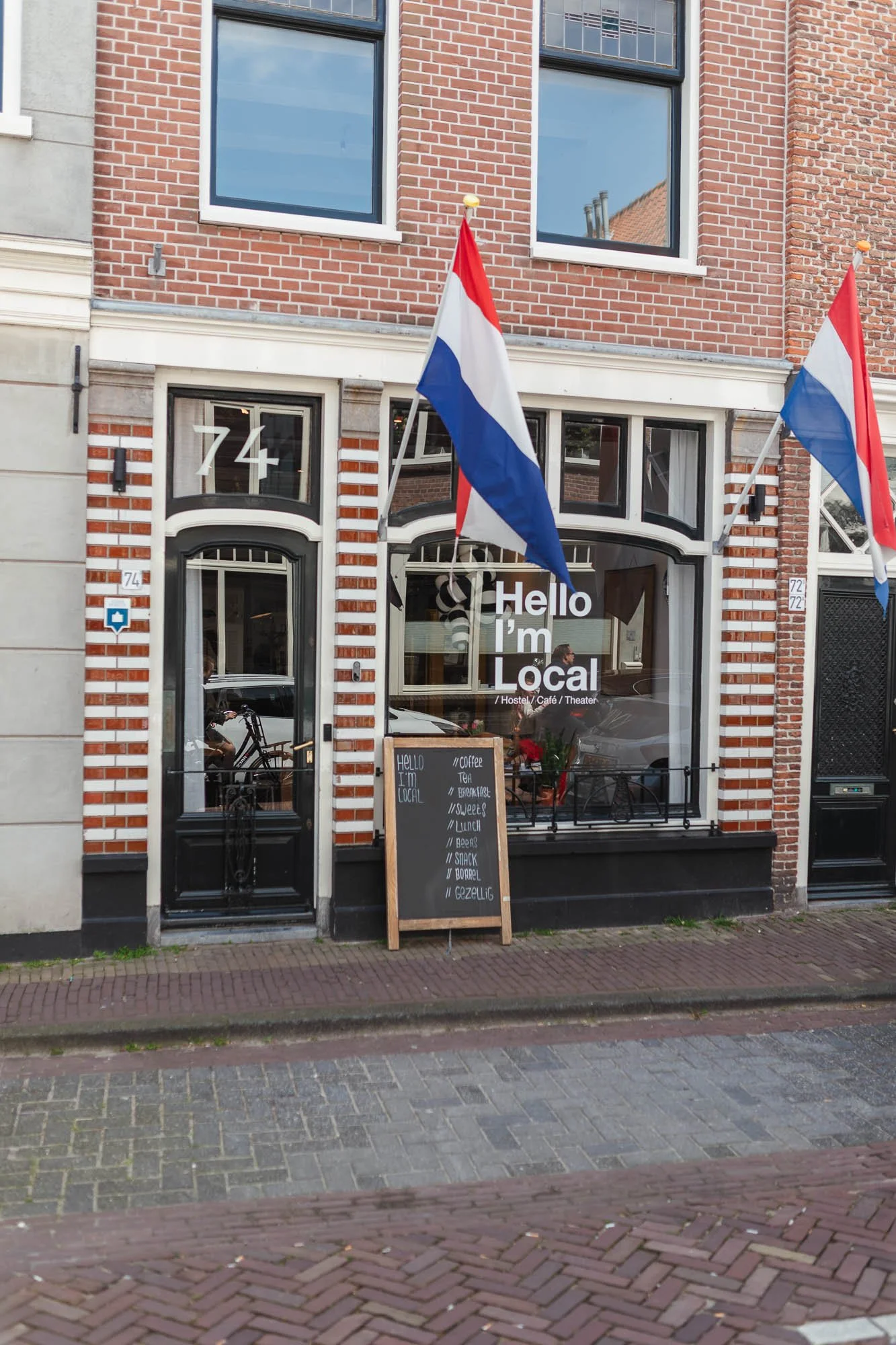hello I'm local haarlem hostel