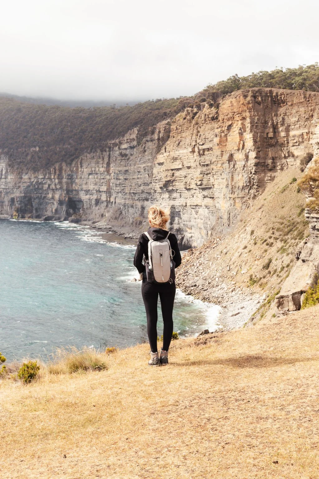 fossils cliffs Maria Island