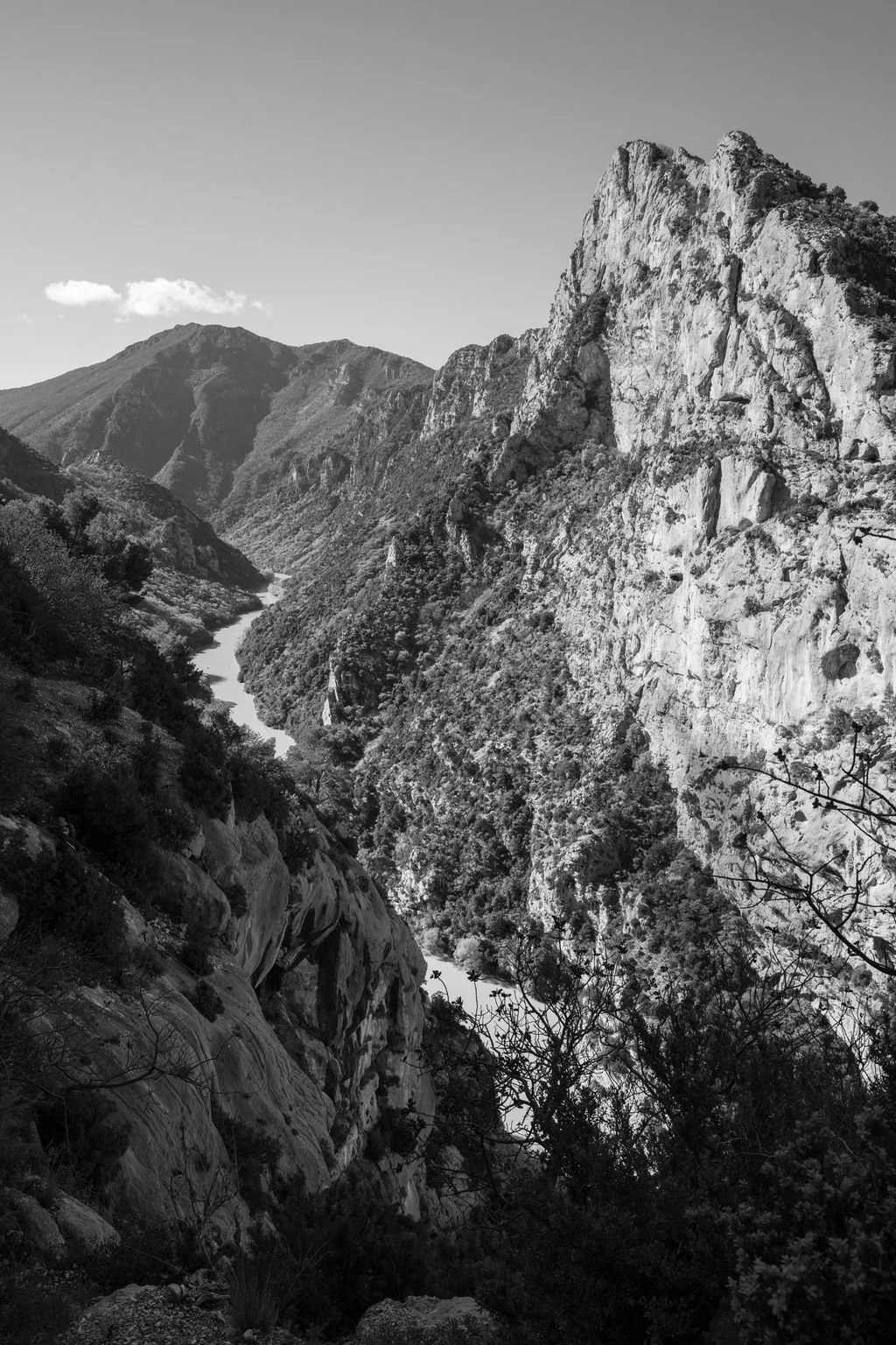 Verdon gorge viewpoint